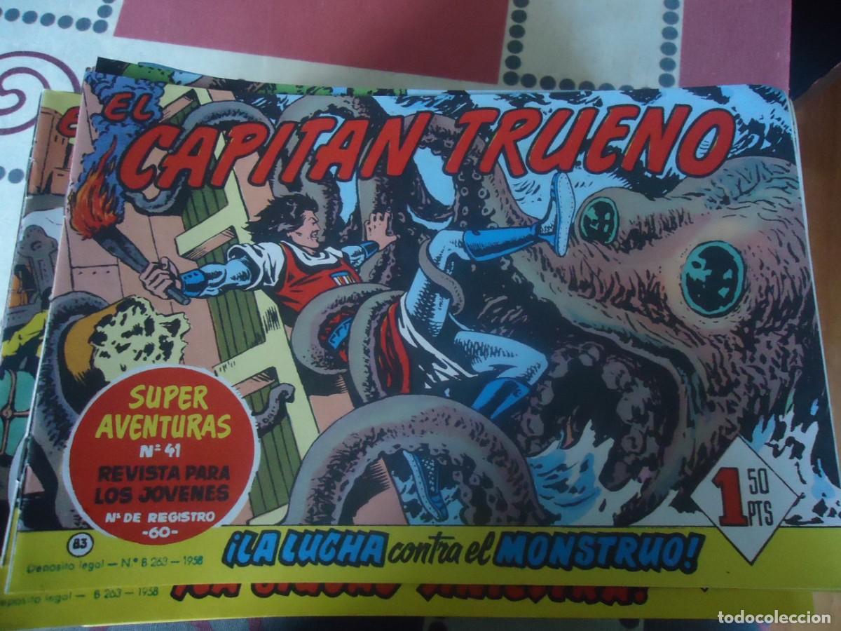 Comics: EL CAPITAN TRUENO N&ordm; 83, LA LUCHA CONTRA EL MONSTRUO