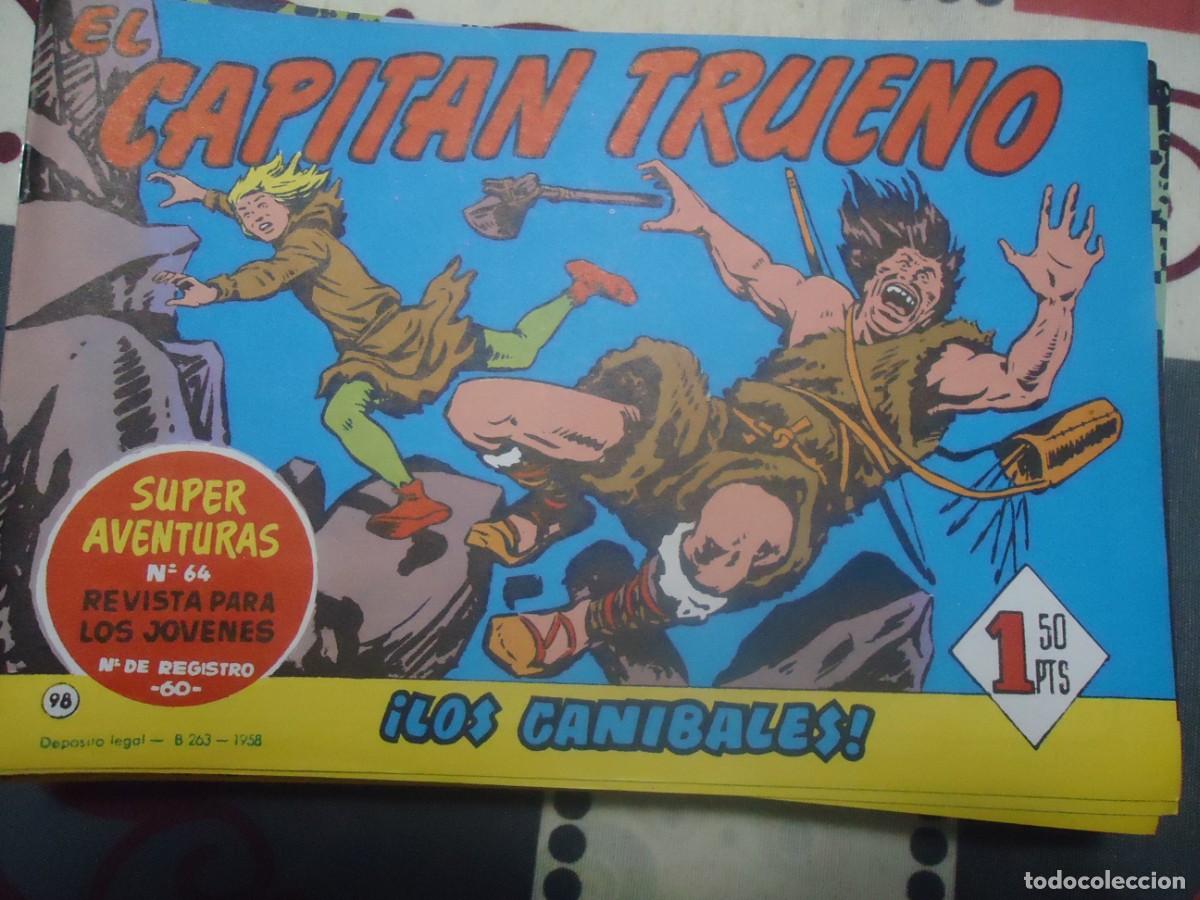 Giornalini: EL CAPITAN TRUENO N&ordm; 98, LOS CANIBALES