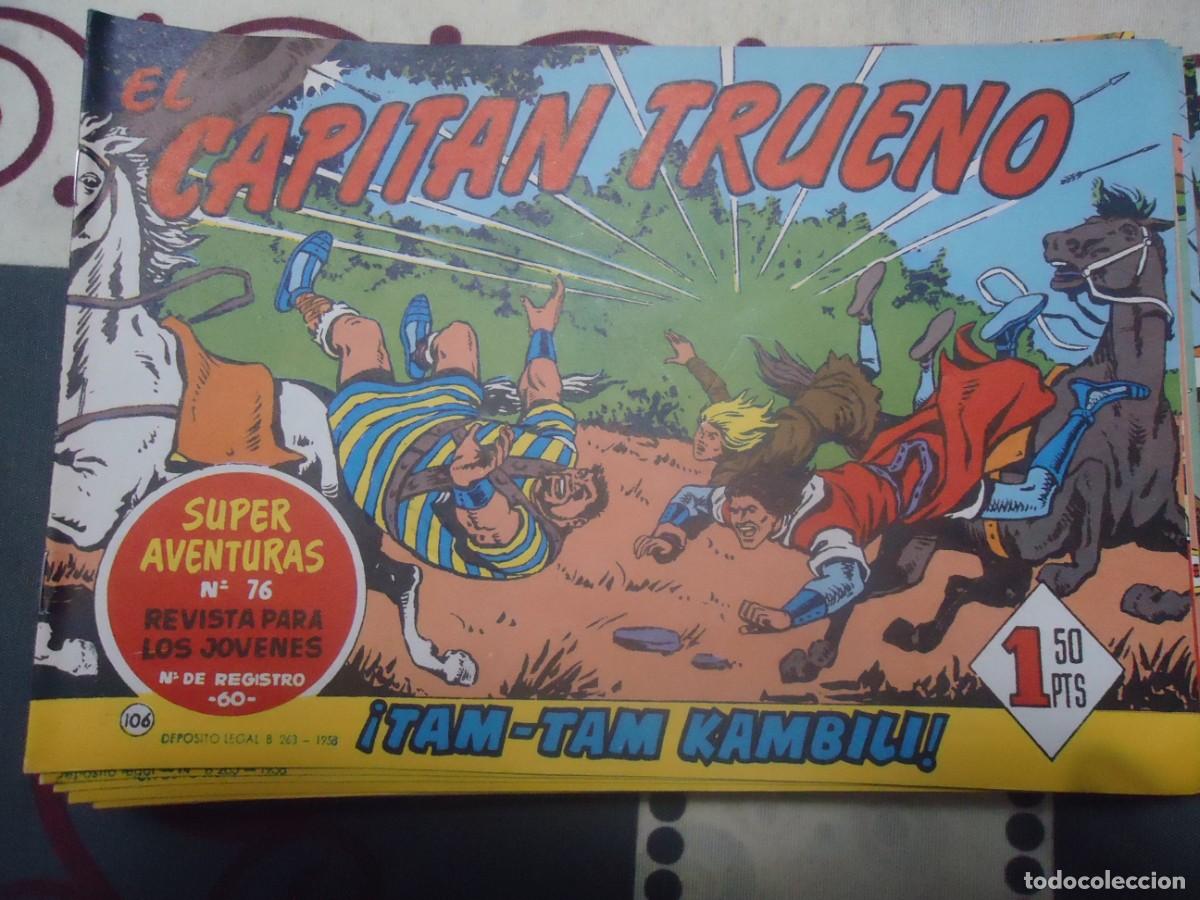 Tebeos: EL CAPITAN TRUENO N&ordm; 106, TAM-TAM CAMBILI