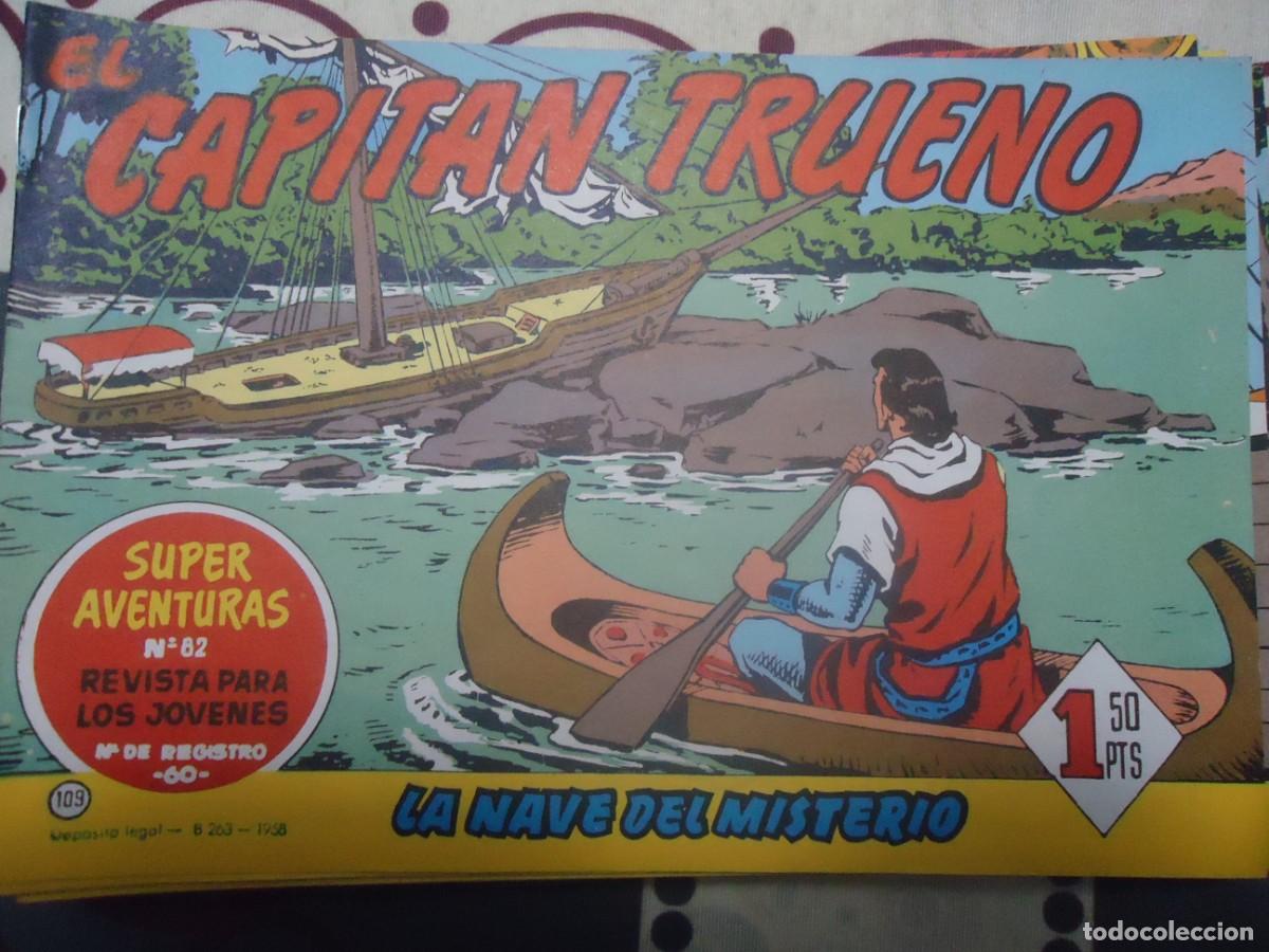 Tebeos: EL CAPITAN TRUENO N&ordm; 109, LA NAVE DEL MISTERIO