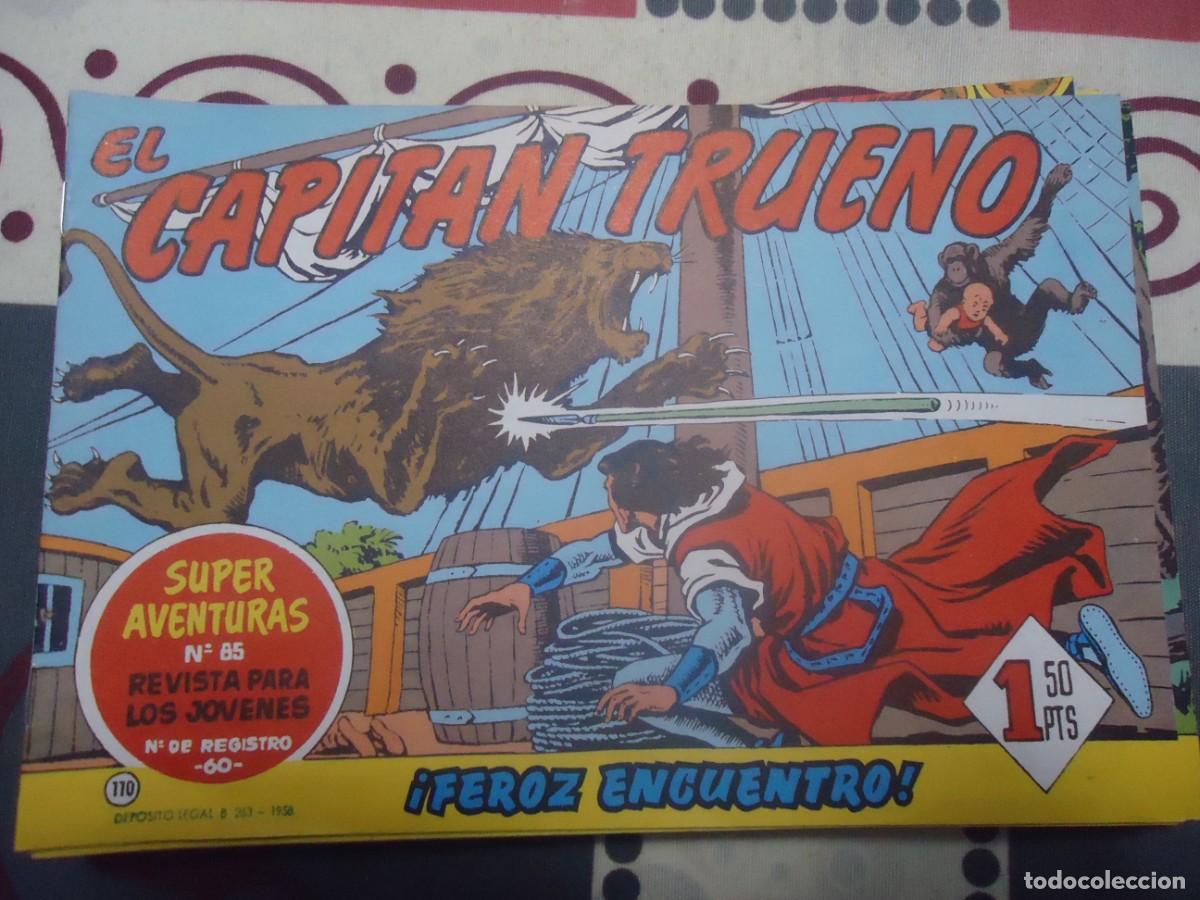 Giornalini: EL CAPITAN TRUENO N&ordm; 110, FEROZ ENCUENTRO