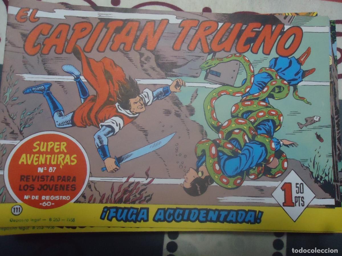 Giornalini: EL CAPITAN TRUENO N&ordm; 111, FUGA ACCIDENTADA