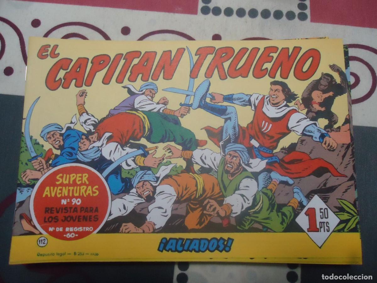 Tebeos: EL CAPITAN TRUENO N&ordm; 112, ALIADOS