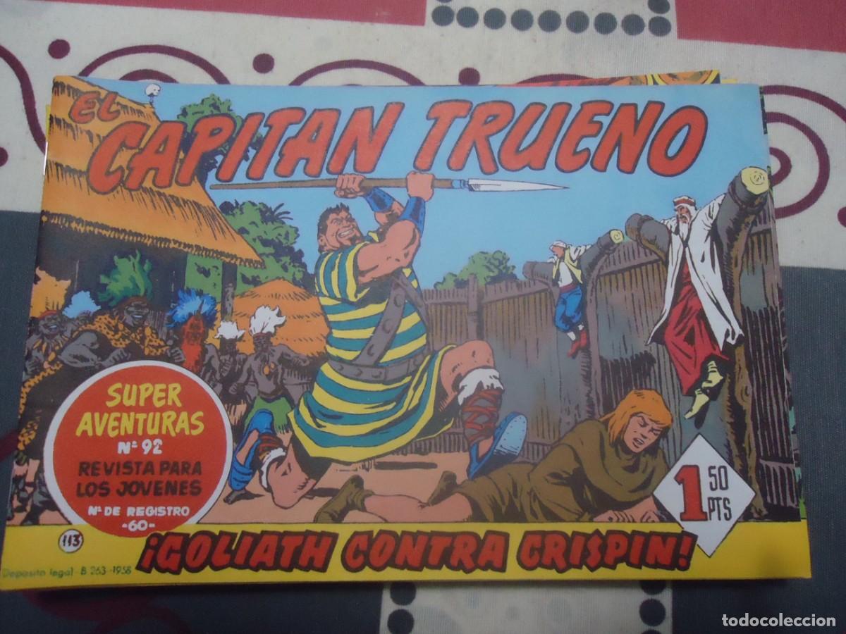 Tebeos: EL CAPITAN TRUENO N&ordm; 113, GOLIATH CONTRA CRISPIN