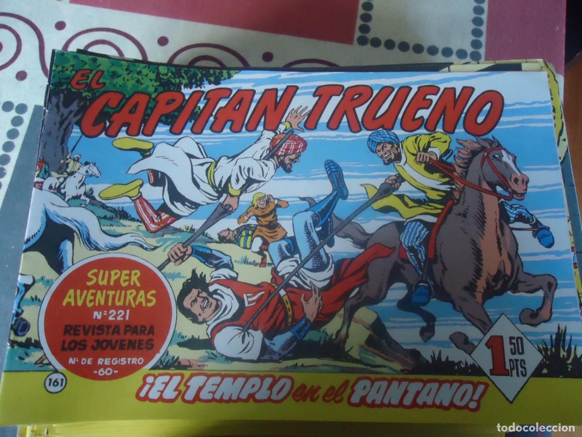 Giornalini: EL CAPITAN TRUENO N&ordm; 161, EL TEMPLO EN EL PANTANO