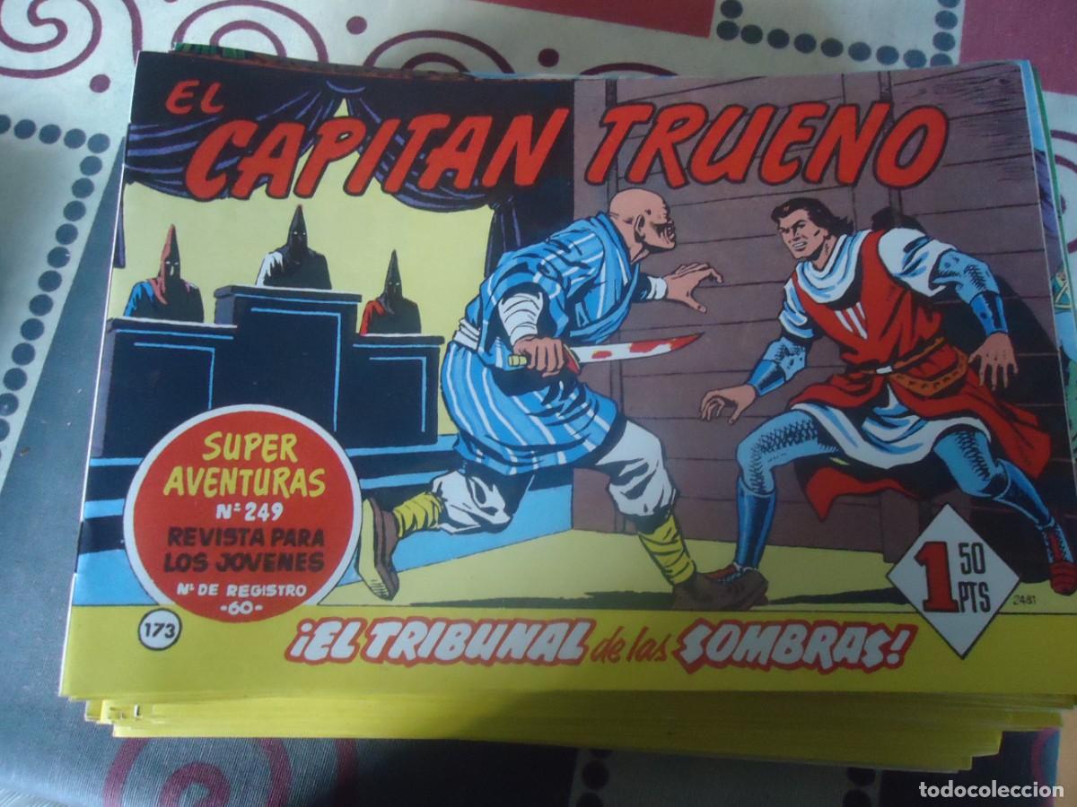 Tebeos: EL CAPITAN TRUENO N&ordm; 173, EL TRIBUNAL DE LAS SOMBRAS