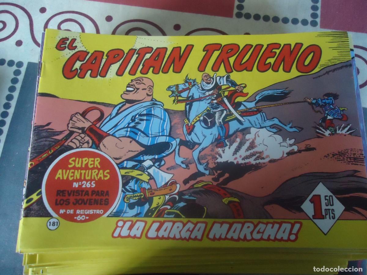 BDs: EL CAPITAN TRUENO N&ordm; 181, la larga marcha