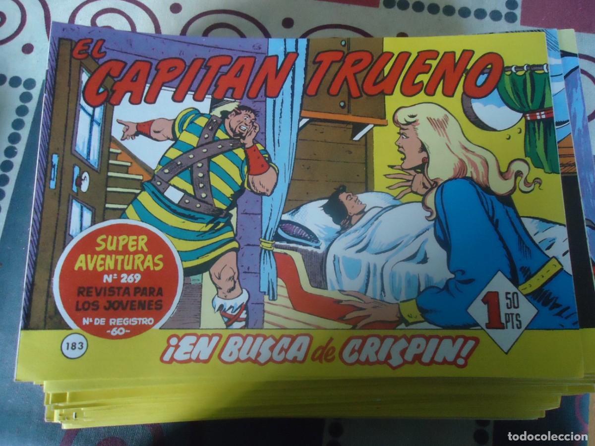 Tebeos: EL CAPITAN TRUENO N&ordm; 183, EN BUSCA DE CRISPIN
