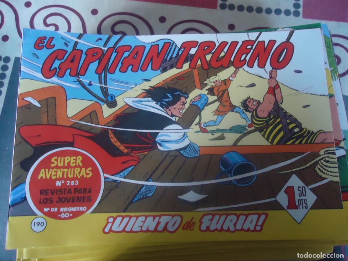 Tebeos: EL CAPITAN TRUENO N&ordm; 190, VIENTO DE FURIA