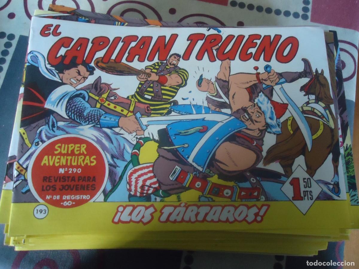 Tebeos: EL CAPITAN TRUENO N&ordm; 193, LOS TARTAROS