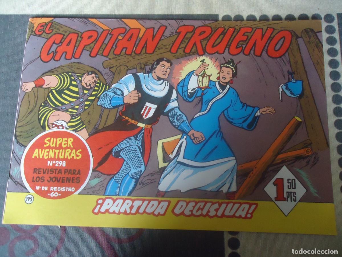 Tebeos: EL CAPITAN TRUENO N&ordm; 195, PARTIDA DECISIVA