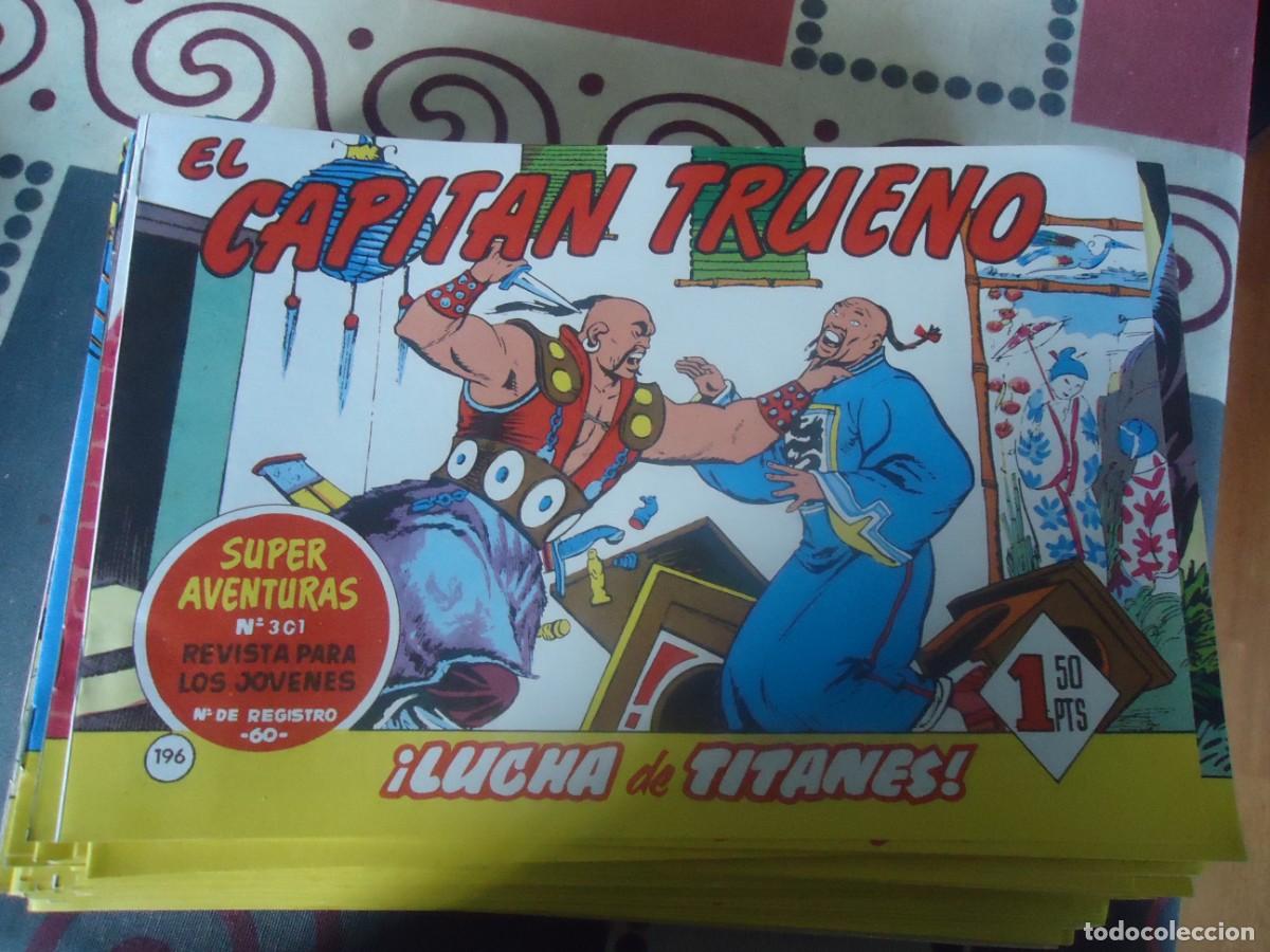 Tebeos: EL CAPITAN TRUENO N&ordm; 196, LUCHA DE TITANES