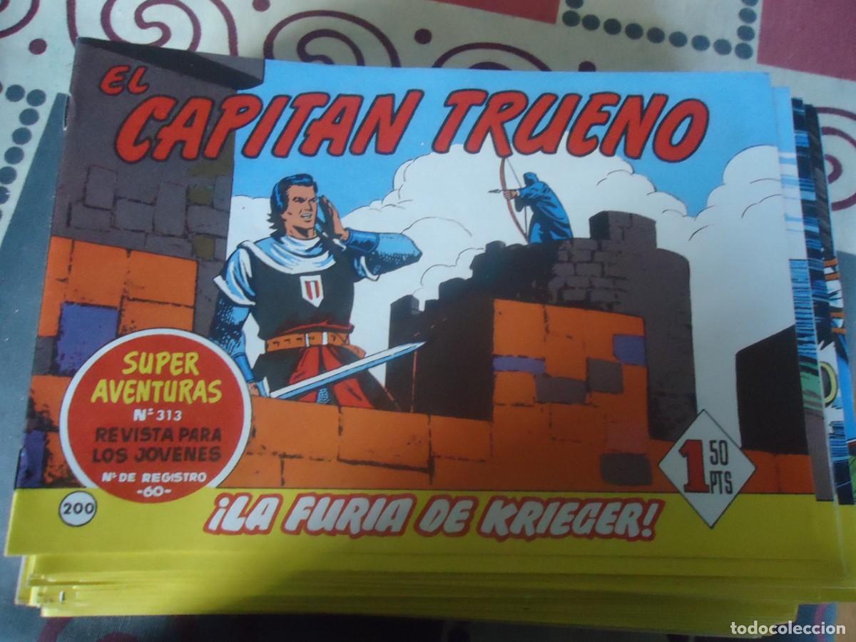Tebeos: EL CAPITAN TRUENO N&ordm; 200, LA FURIA DE KRIEGER