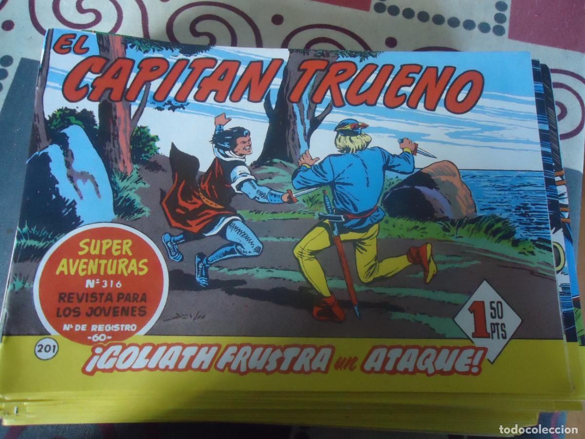 Giornalini: EL CAPITAN TRUENO N&ordm; 201, GOLIATH FRUSTA UN ATAQUE