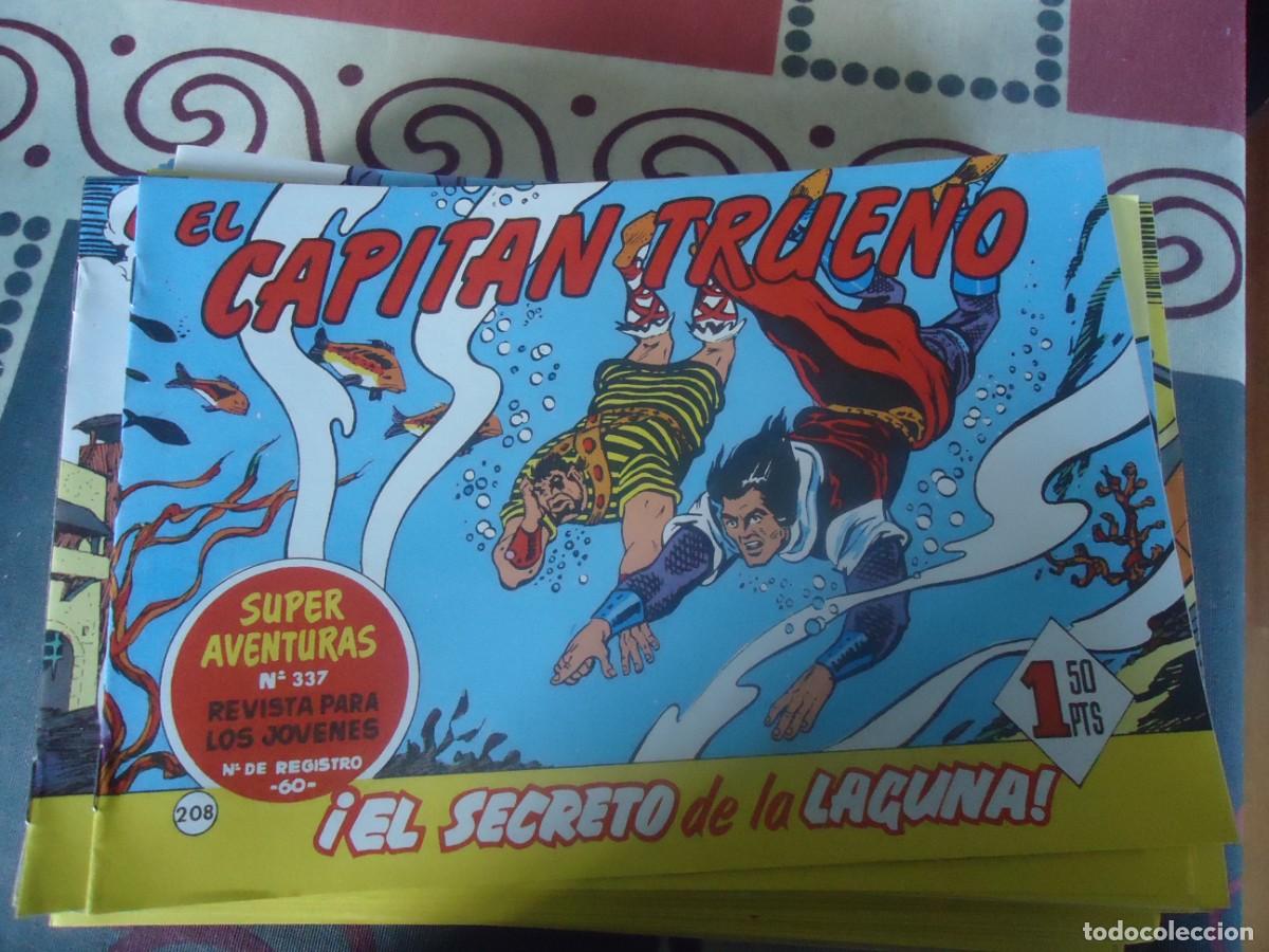 Tebeos: EL CAPITAN TRUENO N&ordm; 208, EL SECRETO DE LA LAGUNA