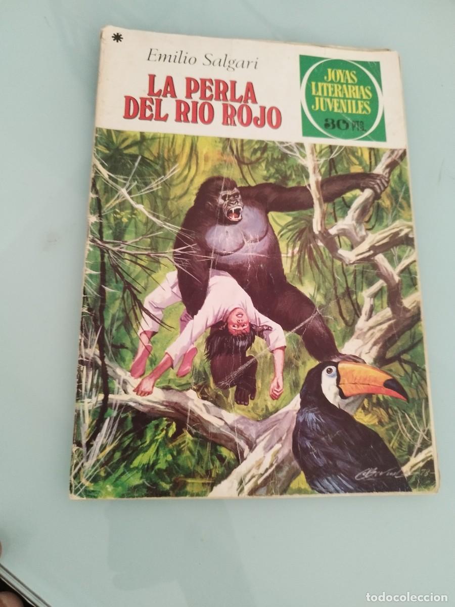 Tebeos: Joyas Literarias Juveniles N&deg; 191. La perla del r&iacute;o rojo, Emilio Salgari.