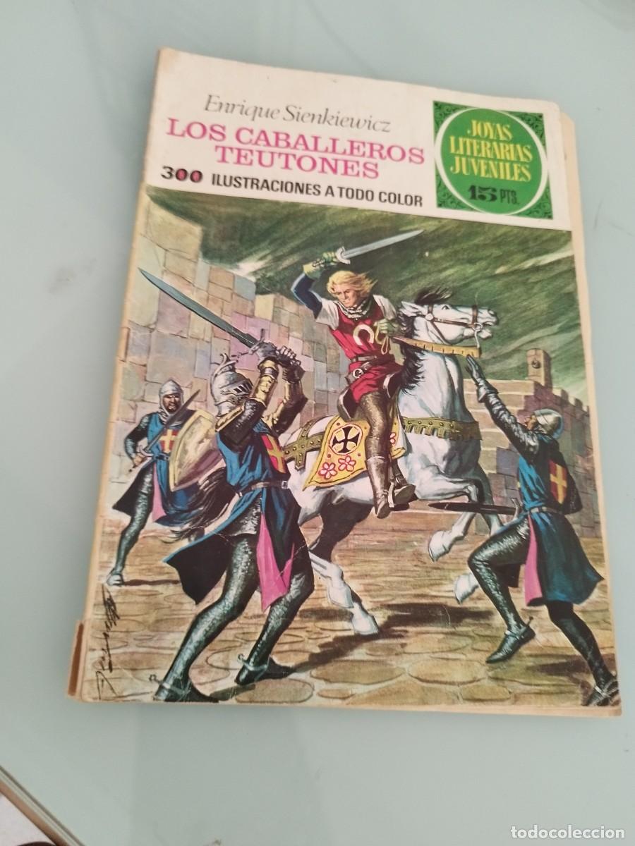 Tebeos: Joyas Literarias Juveniles N&deg; 66. Los caballeros teutones&rdquo; de Enrique Sienkiewicz.