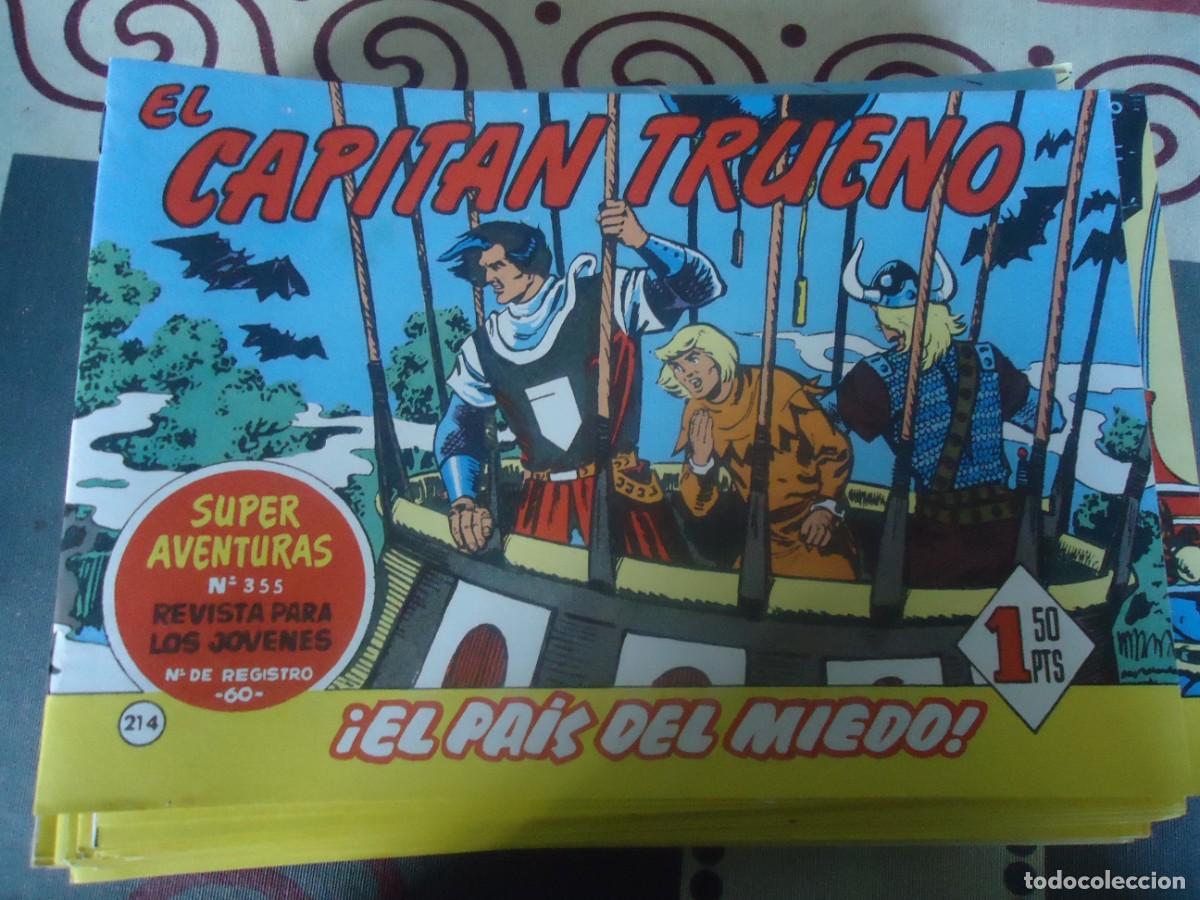 Tebeos: EL CAPITAN TRUENO N&ordm; 214, EL PAIS DEL MIEDO
