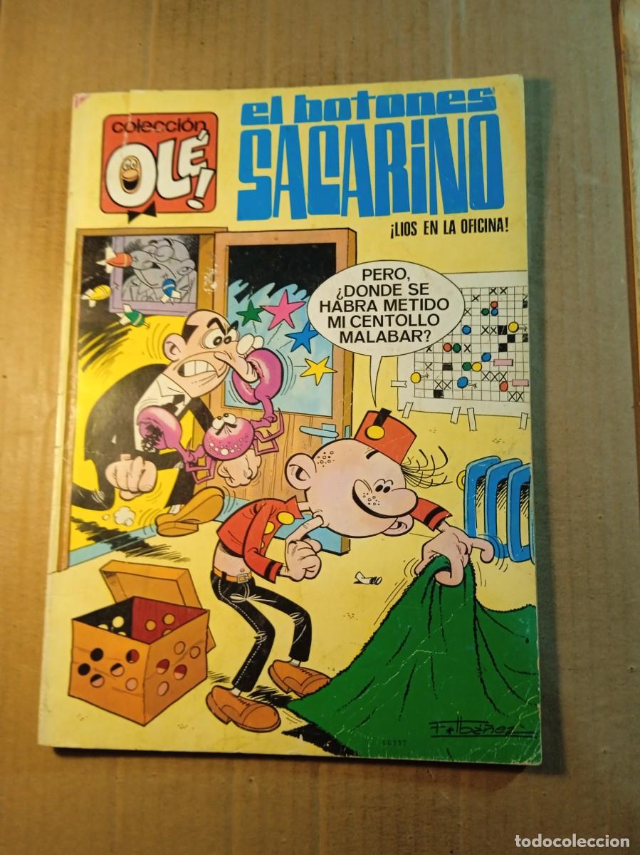 Livros de Banda Desenhada: TEBEO DE OLE EL BOTONES SACARINO EN LIOS EN LA OFICINA DEL A&Ntilde;O 1980 N&ordm; 3