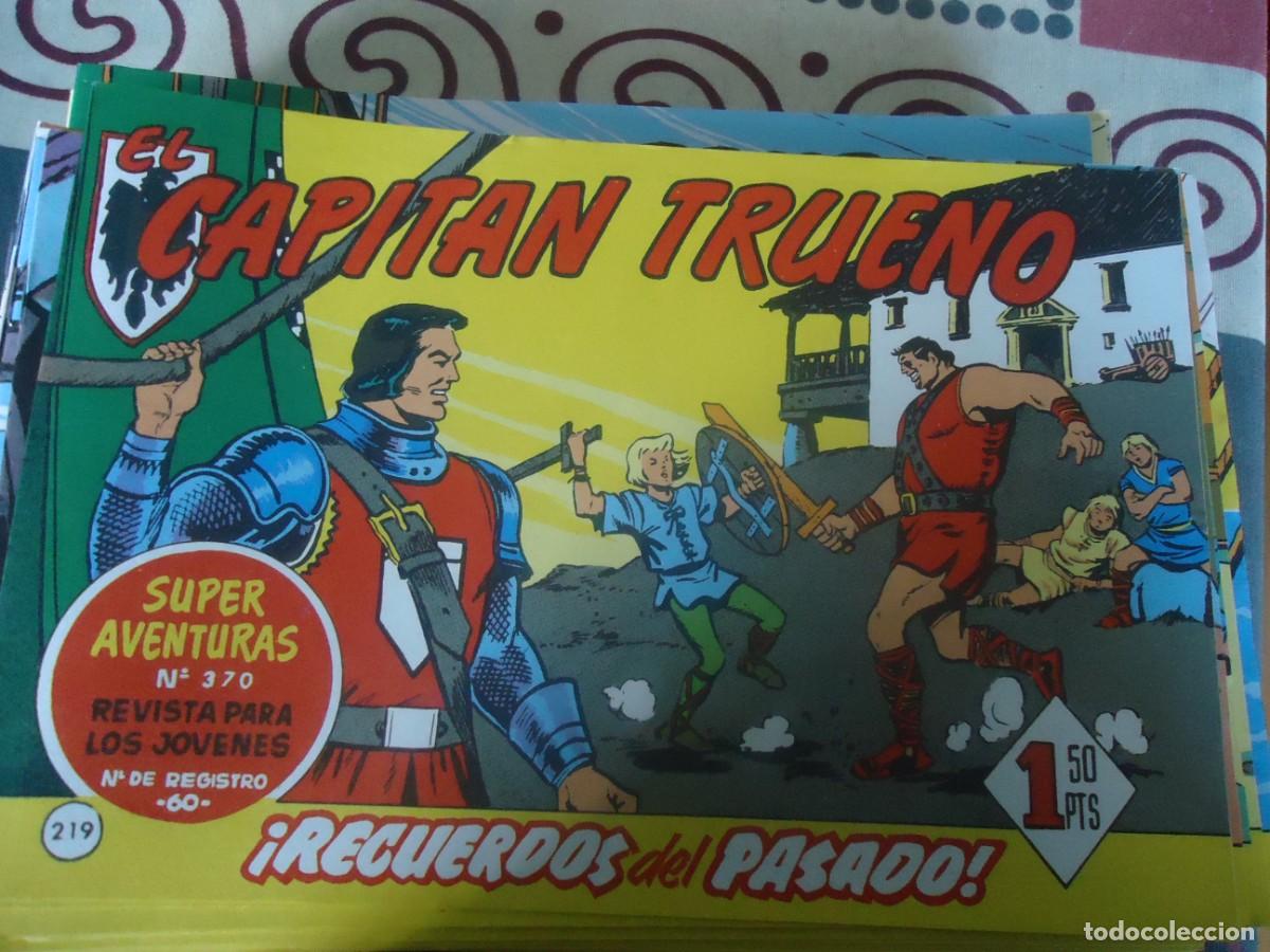 Tebeos: EL CAPITAN TRUENO N&ordm; 219, RECUERDOS DEL PASADO
