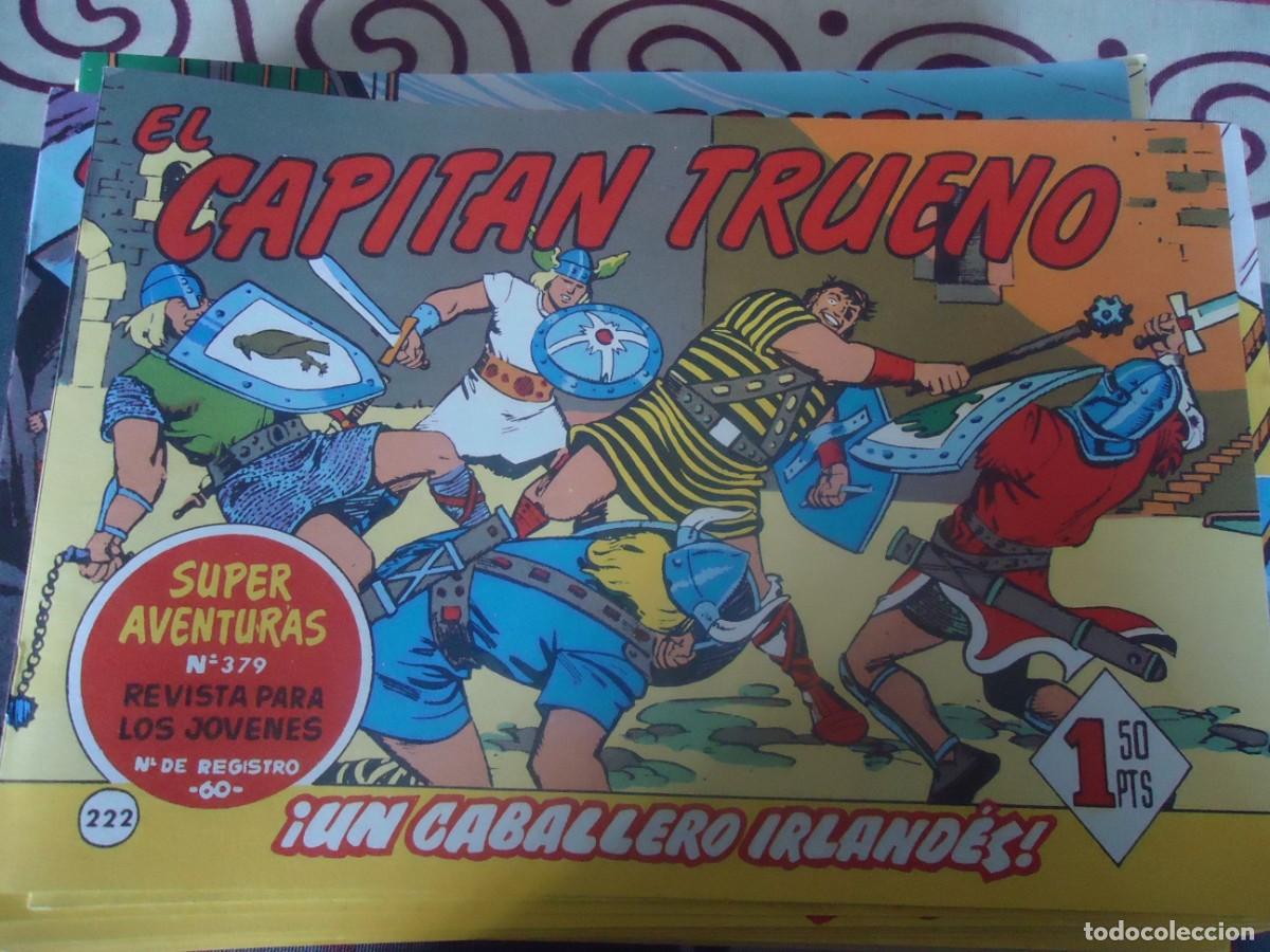 Tebeos: EL CAPITAN TRUENO N&ordm; 222, UN CABALLERO IRLANDES