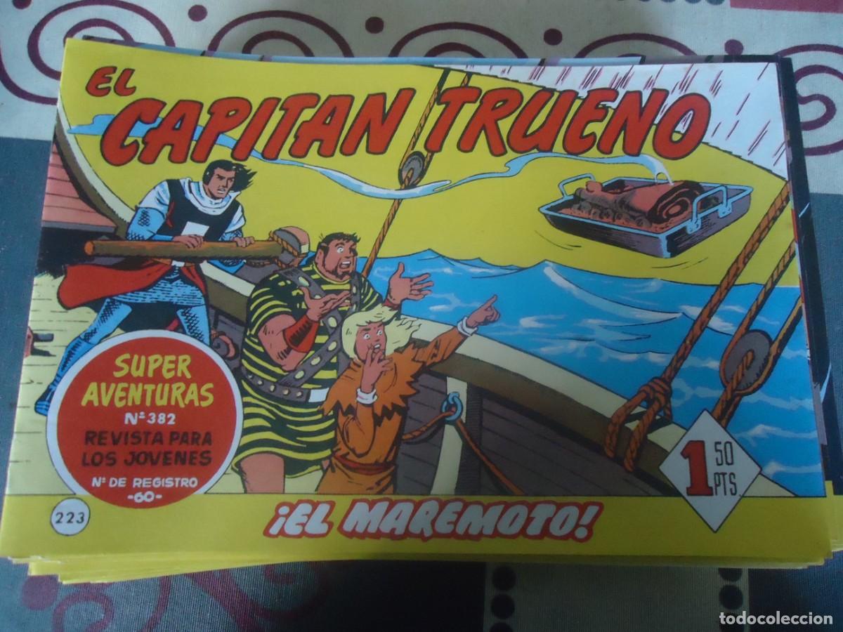 Tebeos: EL CAPITAN TRUENO N&ordm; 223, EL MAREMOTO