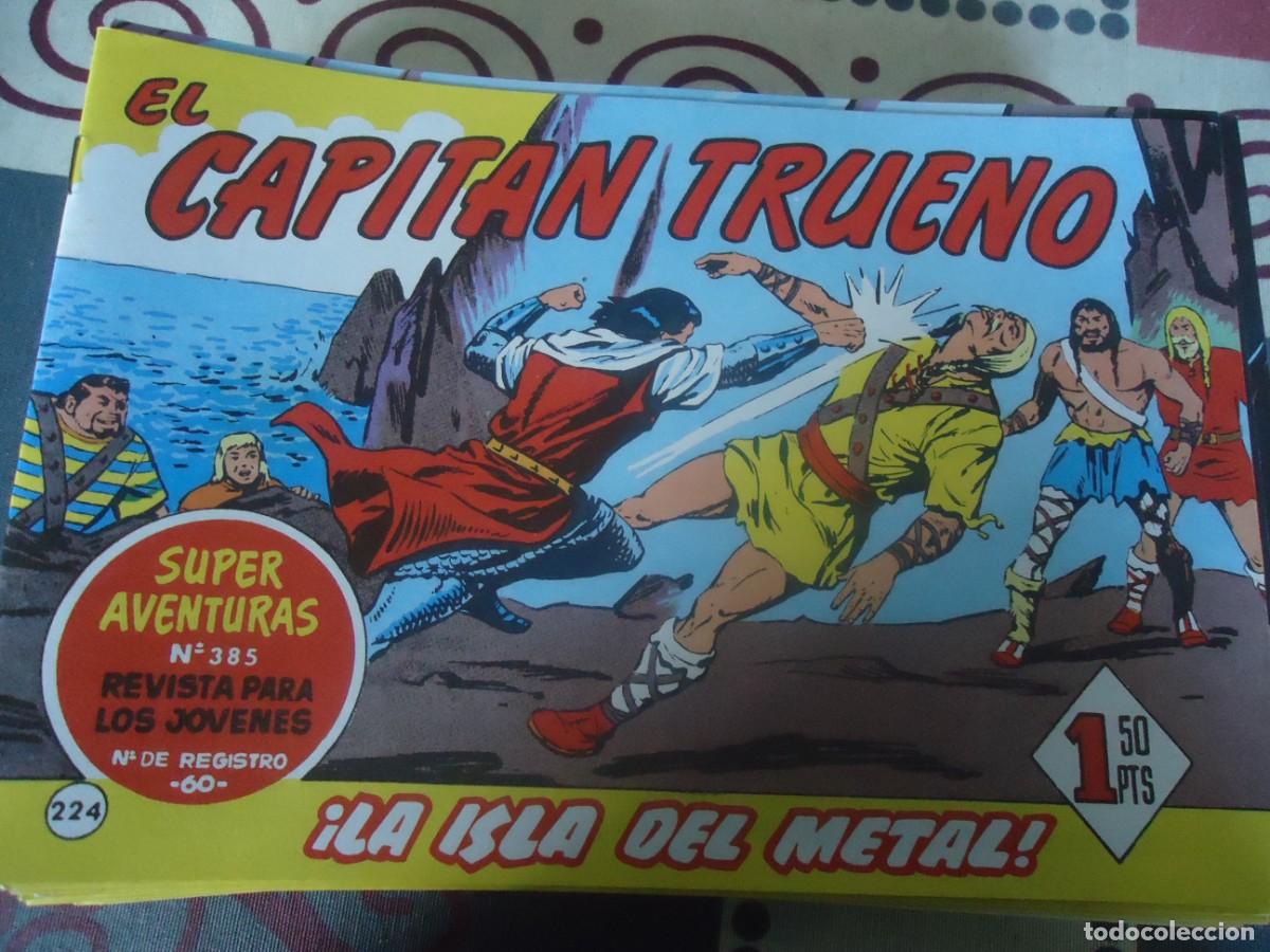 Tebeos: EL CAPITAN TRUENO N&ordm; 224, LA ISLA DEL METAL