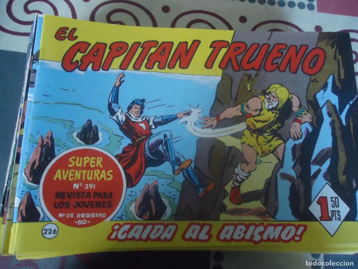 Tebeos: EL CAPITAN TRUENO N&ordm; 226, CAIDA AL ABISMO