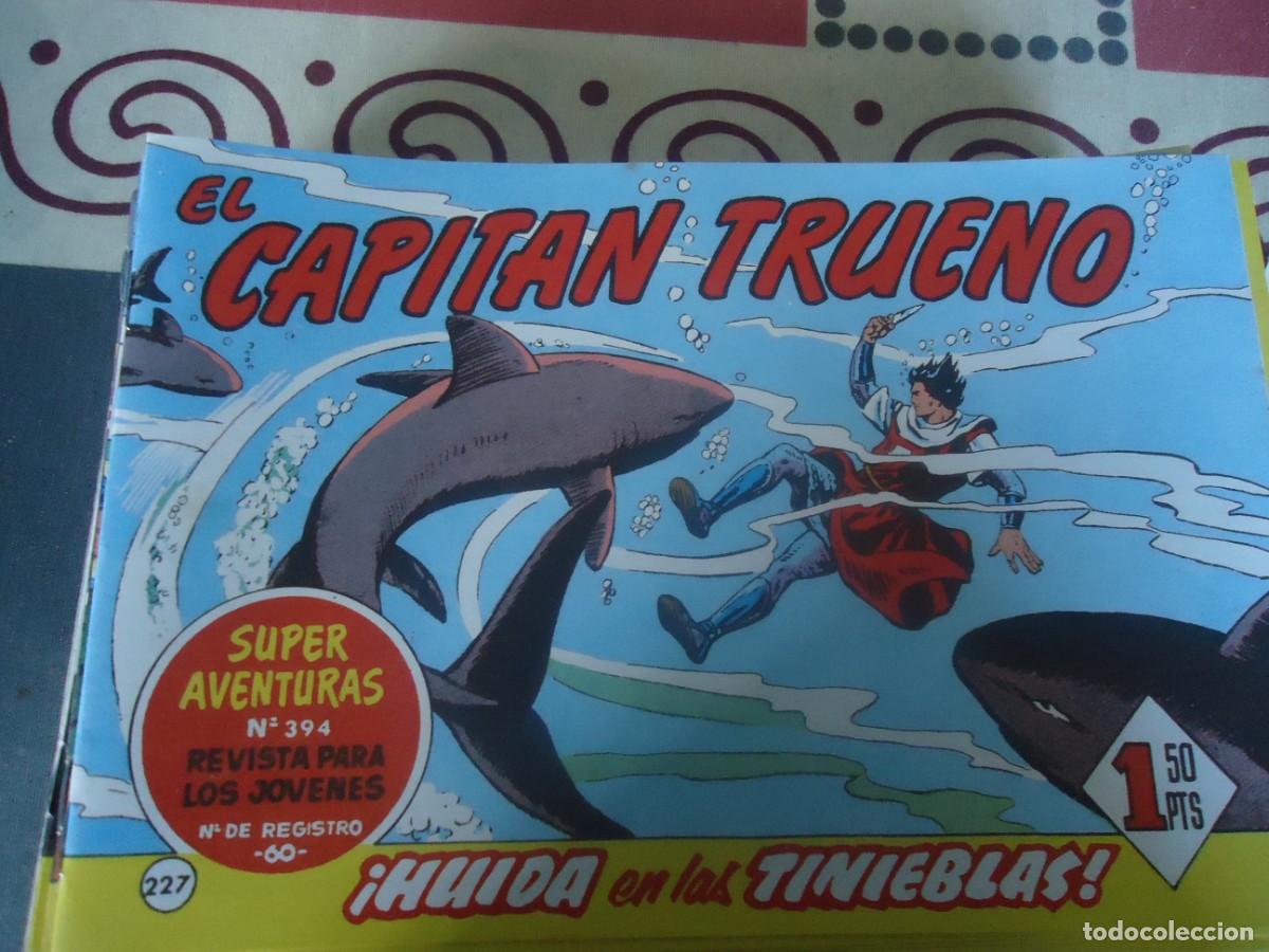 Tebeos: EL CAPITAN TRUENO N&ordm; 227, HUIDA EN LAS TINIEBLAS