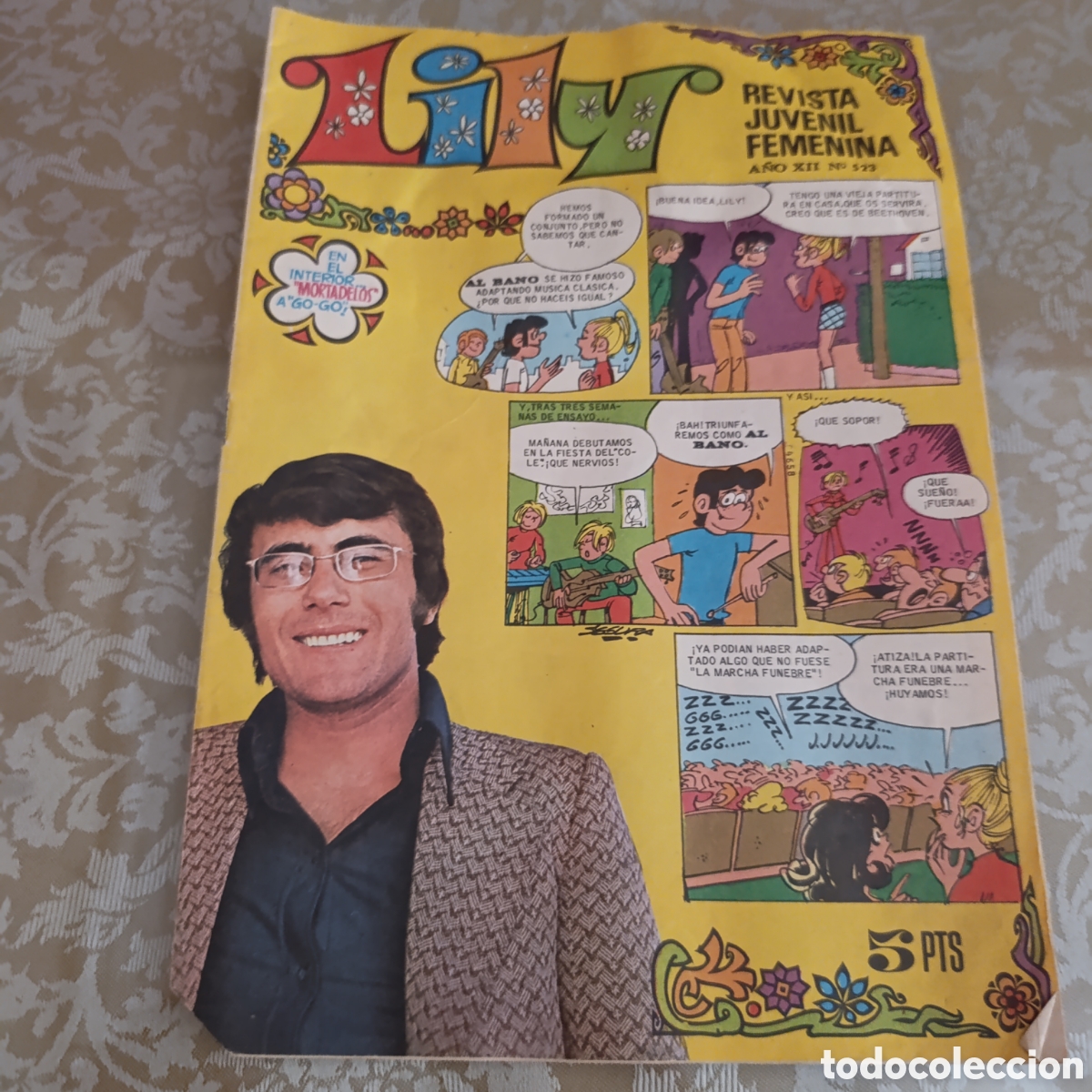 Tebeos: Revista comic &rdquo;Lily&rdquo; de la editorial Bruguera.A&ntilde;os 70