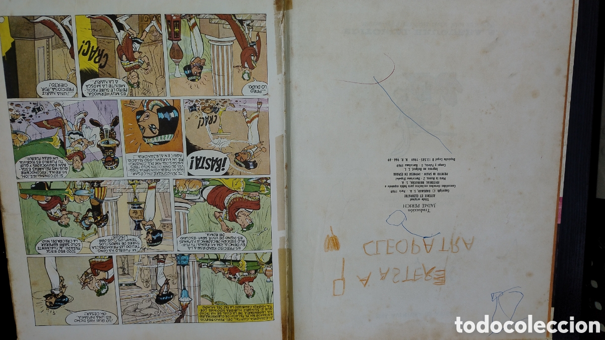 Tebeos: Ast&eacute;rix y Cleopatra editorial bruguera - Foto 4