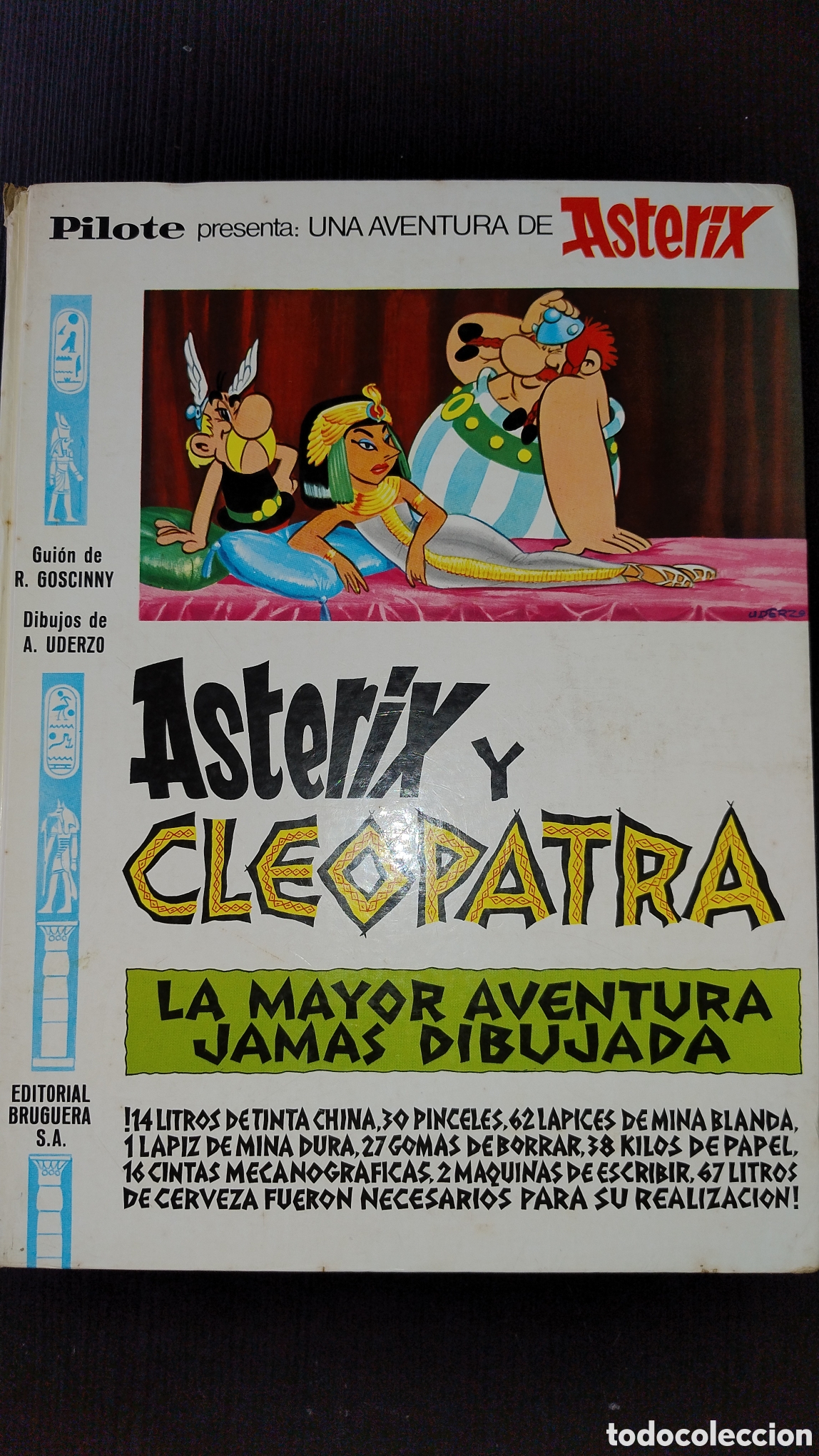 Tebeos: Ast&eacute;rix y Cleopatra editorial bruguera