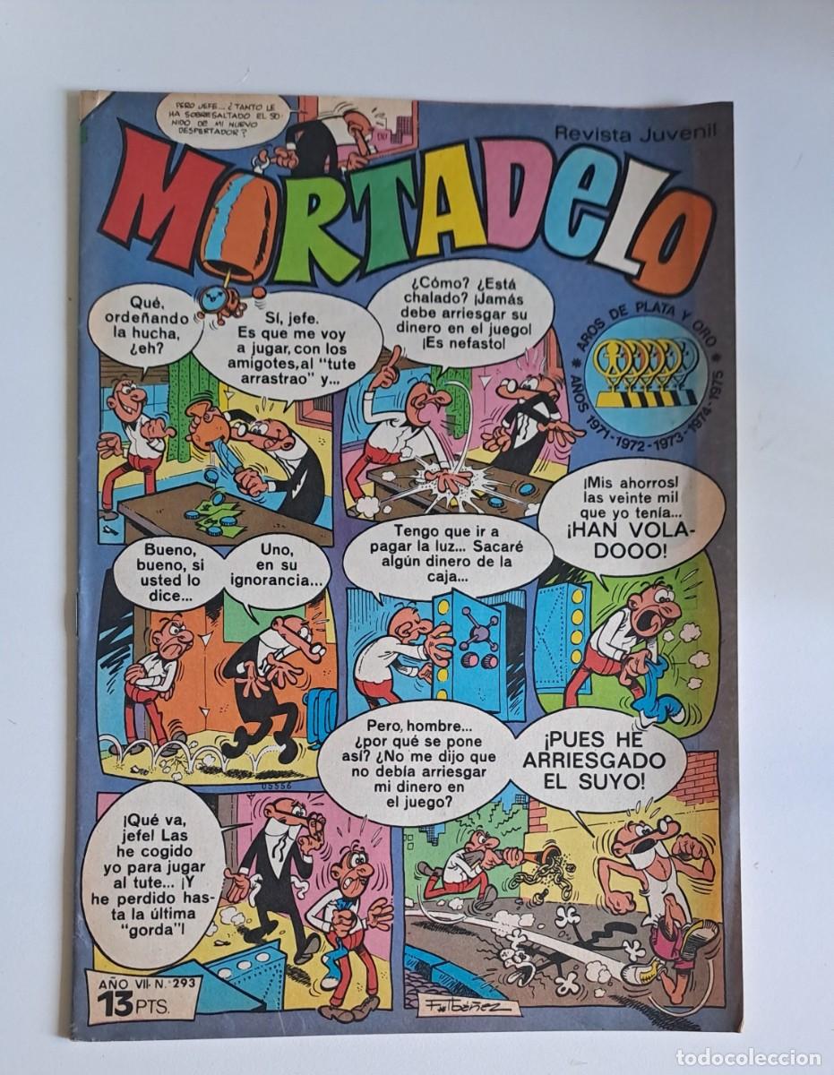 Tebeos: MORTADELO. A&Ntilde;O VII N&ordm; 293 EDITORIAL BRUGUERA, 1976