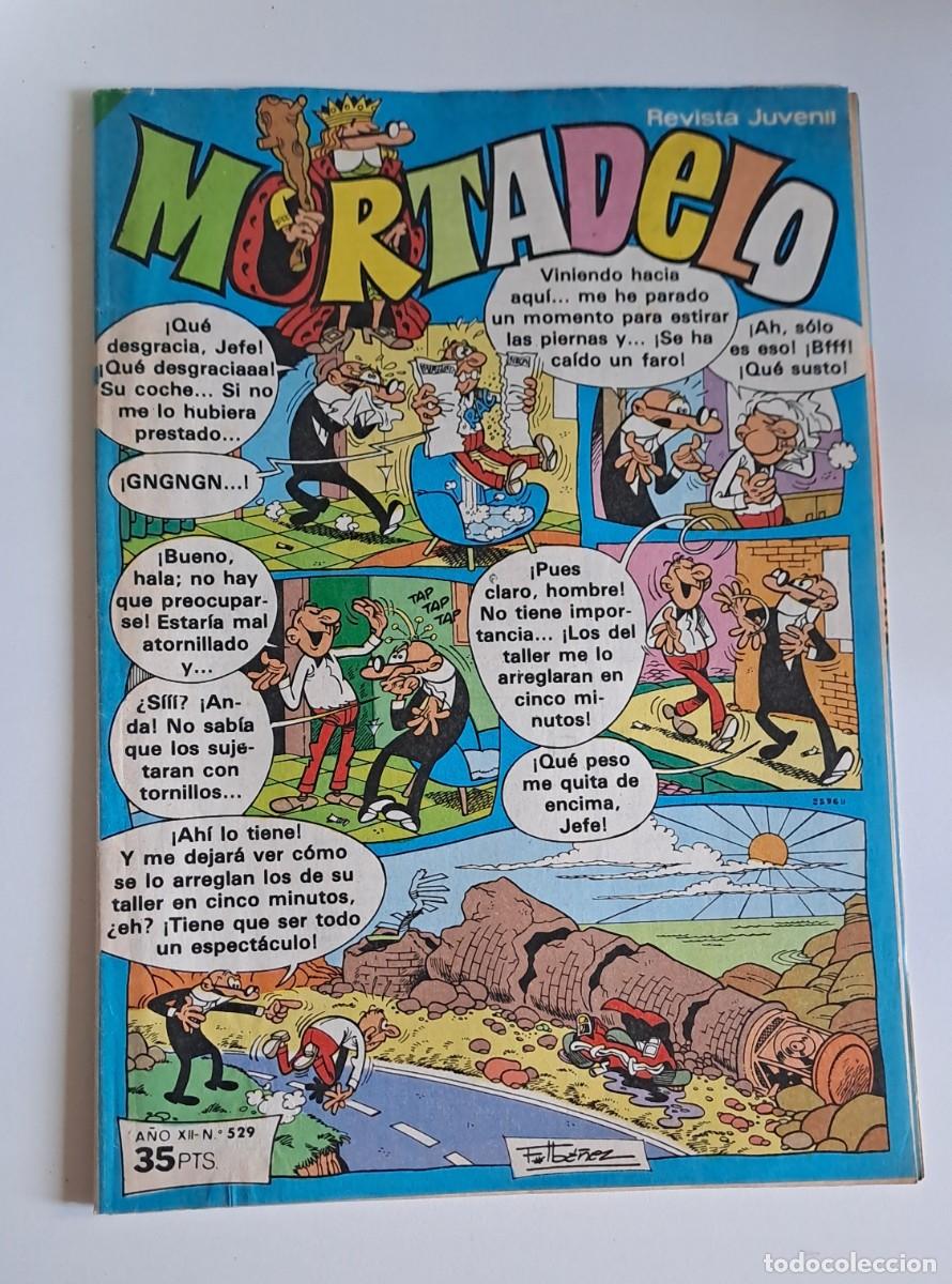 Tebeos: MORTADELO. A&Ntilde;O XII N&ordm; 529 EDITORIAL BRUGUERA, 1981
