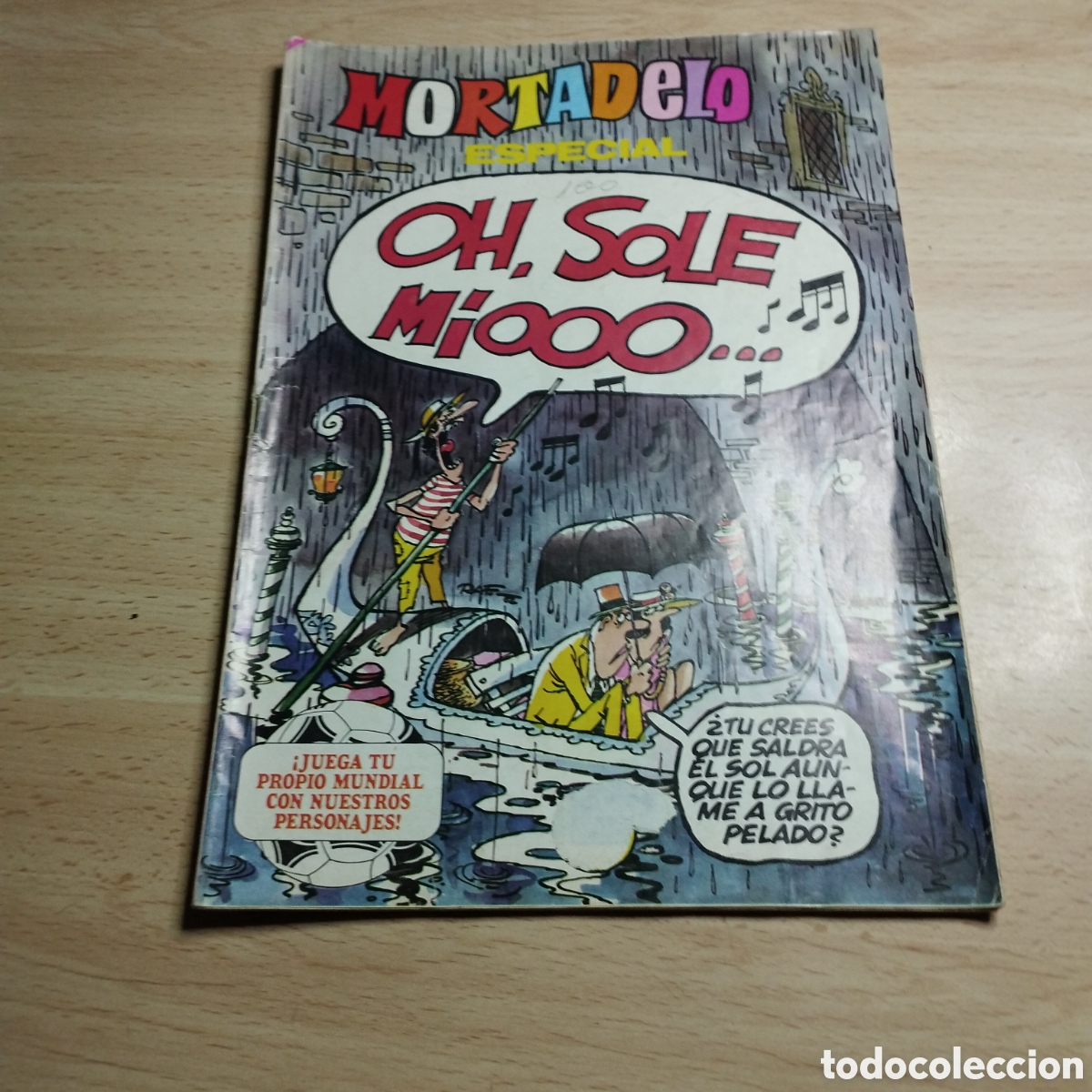 Tebeos: Mortadelo especial. Oh sole mio... N⁰137. Revista Juvenil. Editorial Bruguera 1982