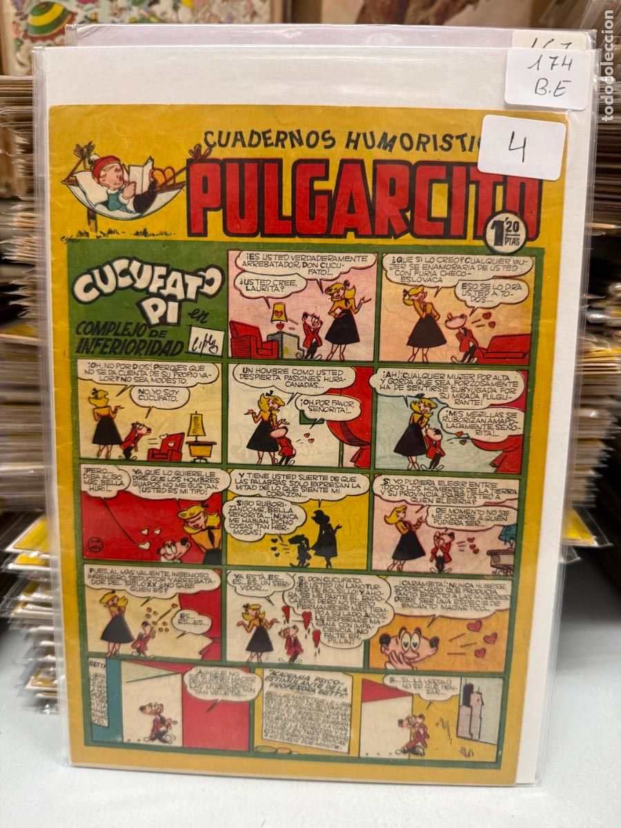 Tebeos: PULGARCITO EDITORIAL BRUGUERA NUMERO 174