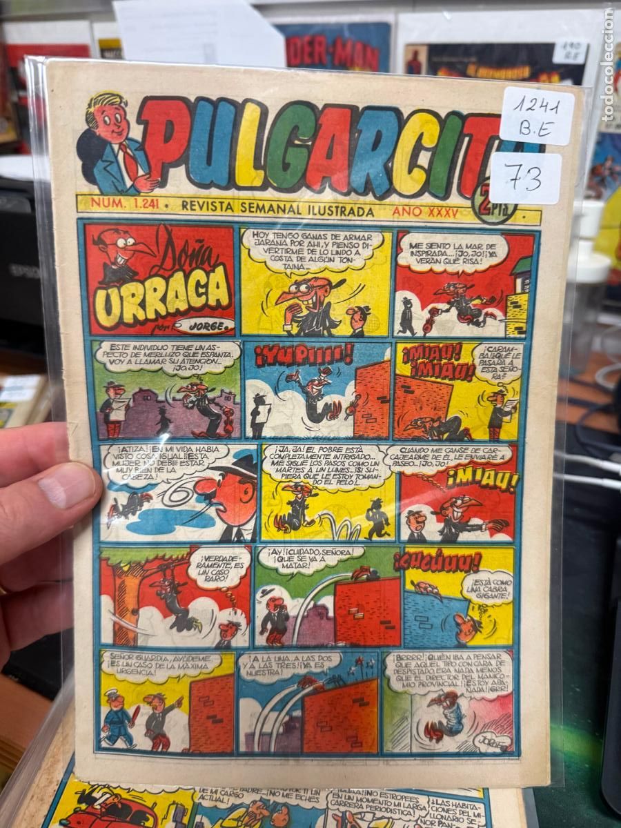 Tebeos: PULGARCITO EDITORIAL BRUGUERA NUMERO 1241