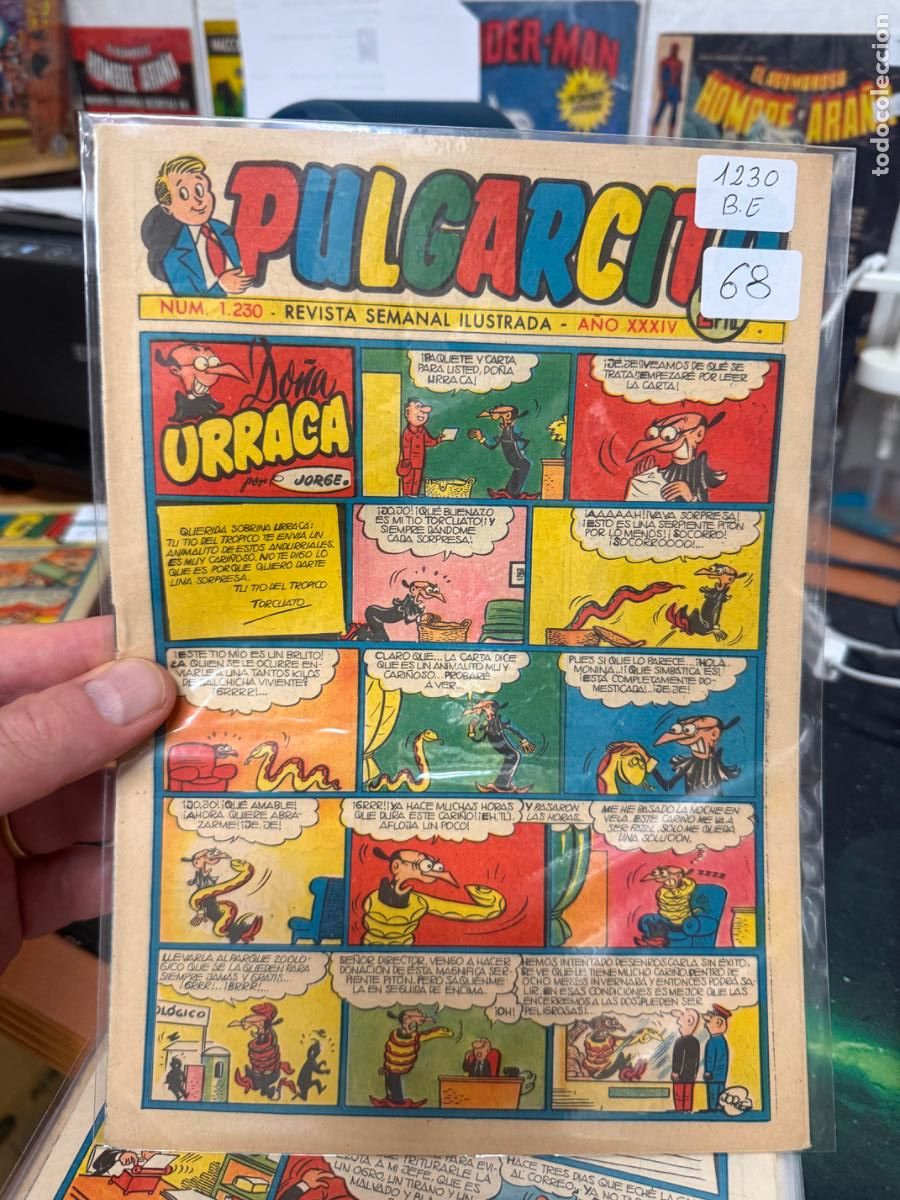 Tebeos: PULGARCITO EDITORIAL BRUGUERA NUMERO 1230