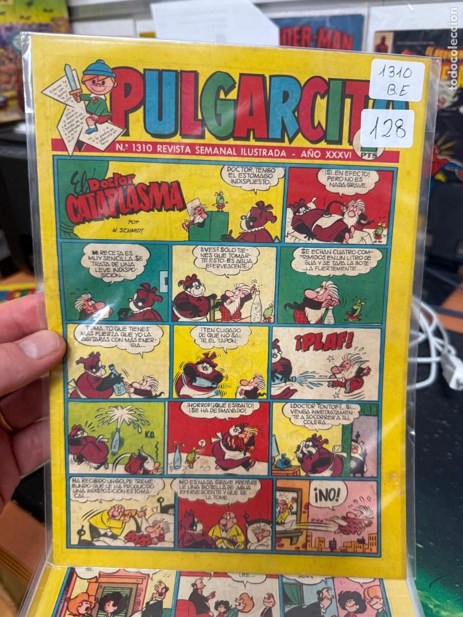 Livros de Banda Desenhada: PULGARCITO EDITORIAL BRUGUERA NUMERO 1310