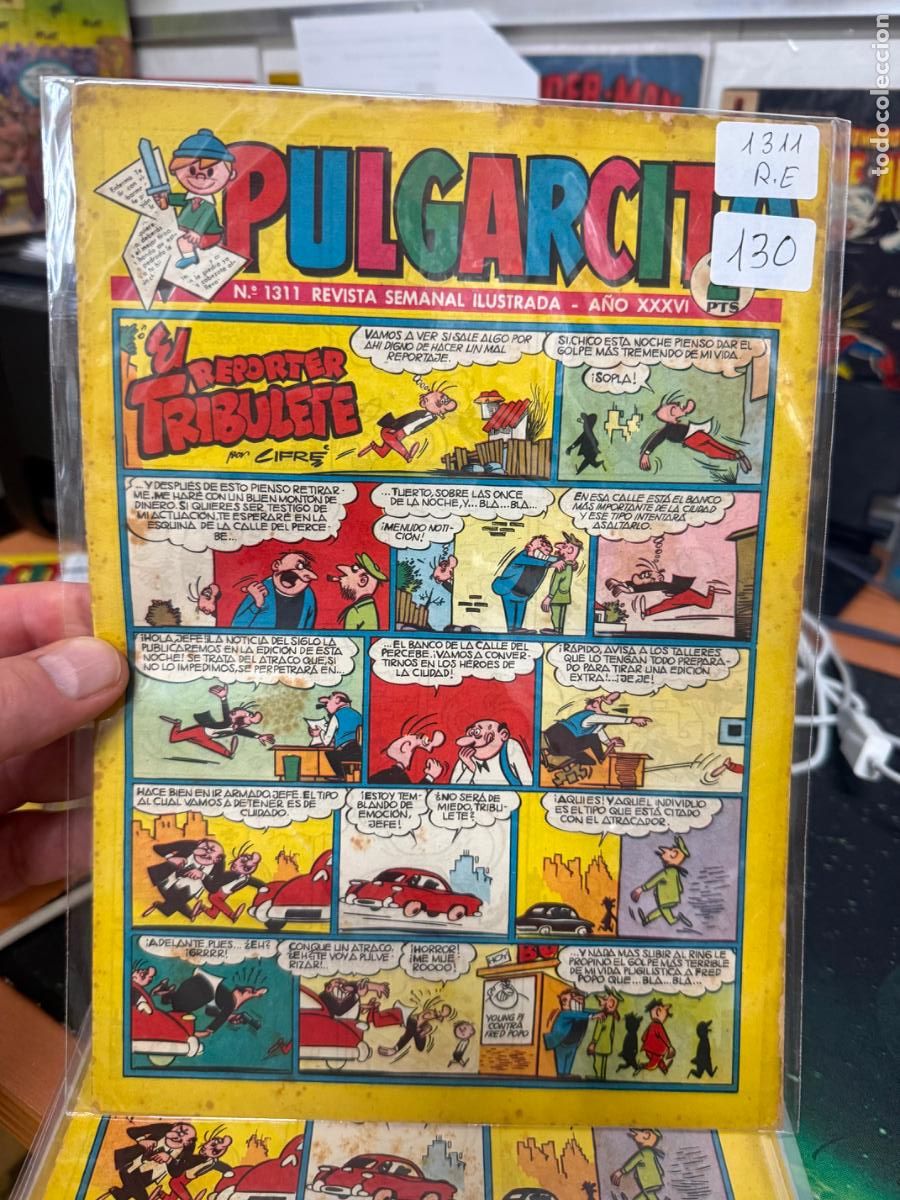 Livros de Banda Desenhada: PULGARCITO EDITORIAL BRUGUERA NUMERO 1311
