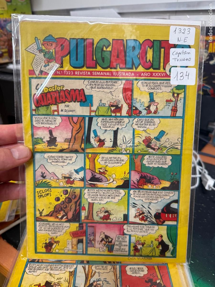 Livros de Banda Desenhada: PULGARCITO EDITORIAL BRUGUERA NUMERO 1323