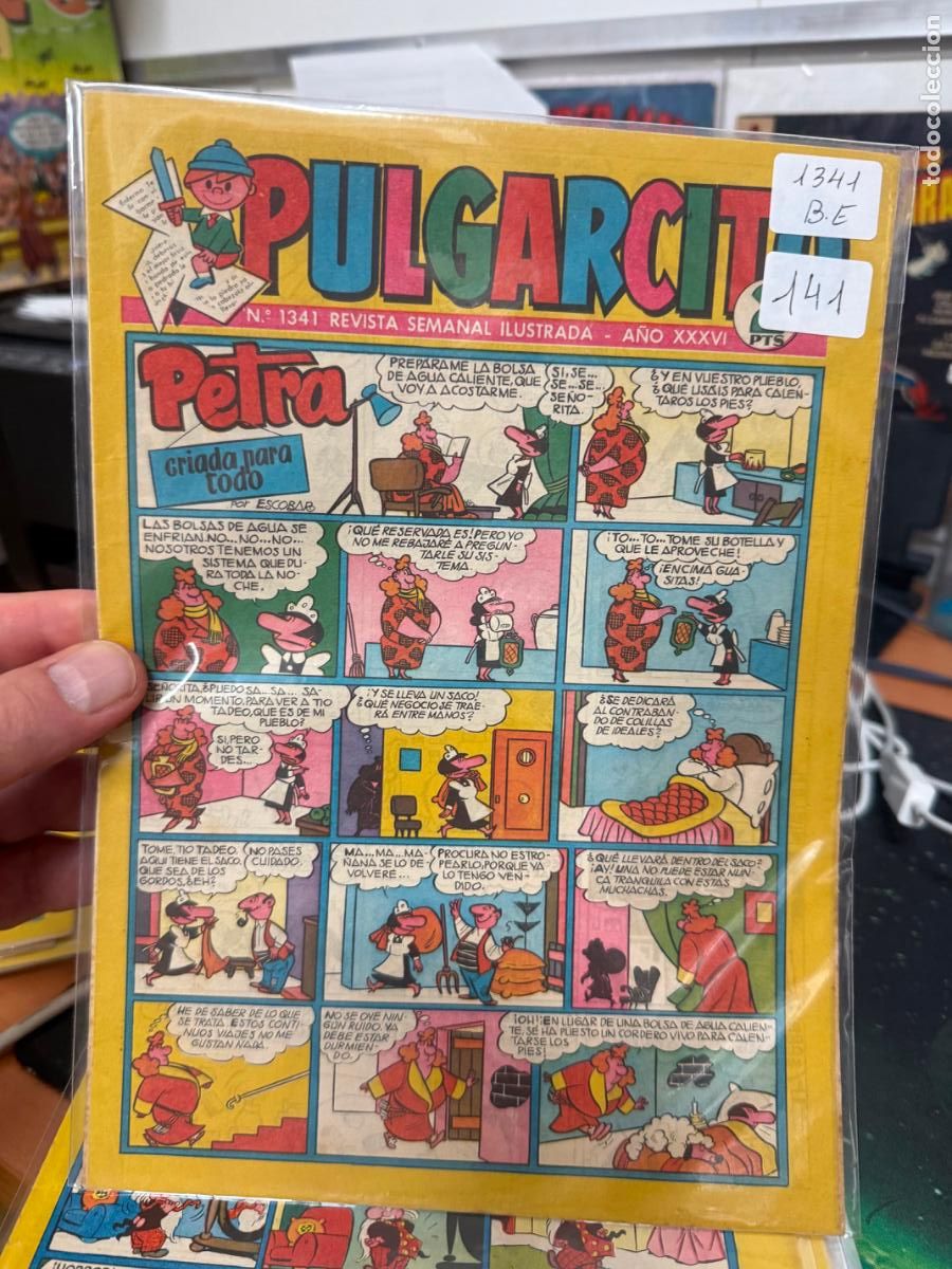 Livros de Banda Desenhada: PULGARCITO EDITORIAL BRUGUERA NUMERO 1341