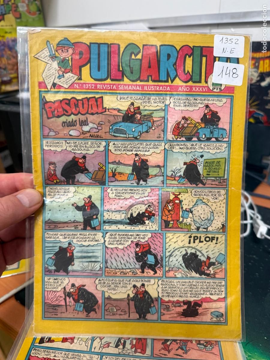 Livros de Banda Desenhada: PULGARCITO EDITORIAL BRUGUERA NUMERO 1352