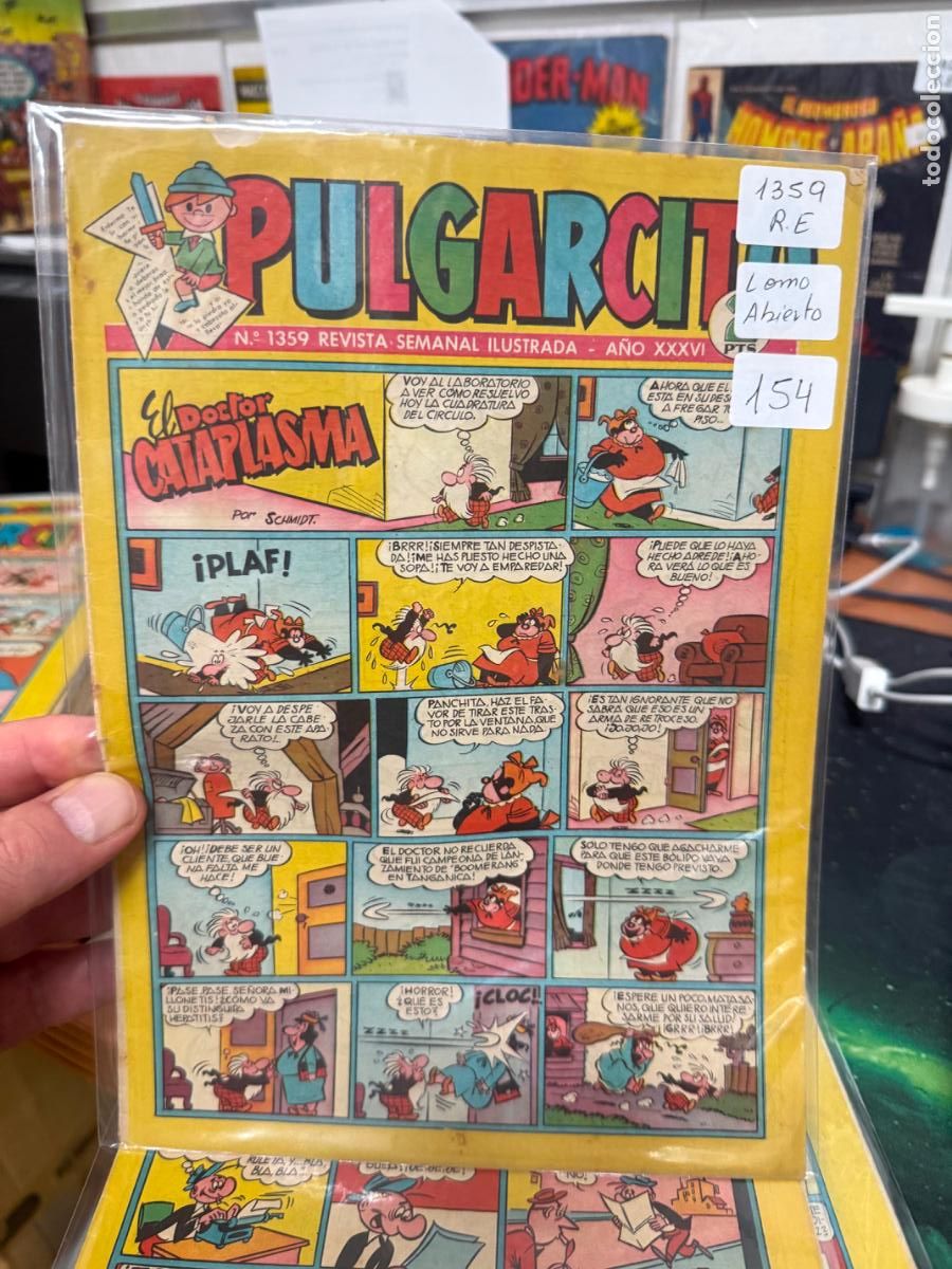 Livros de Banda Desenhada: PULGARCITO EDITORIAL BRUGUERA NUMERO 1359