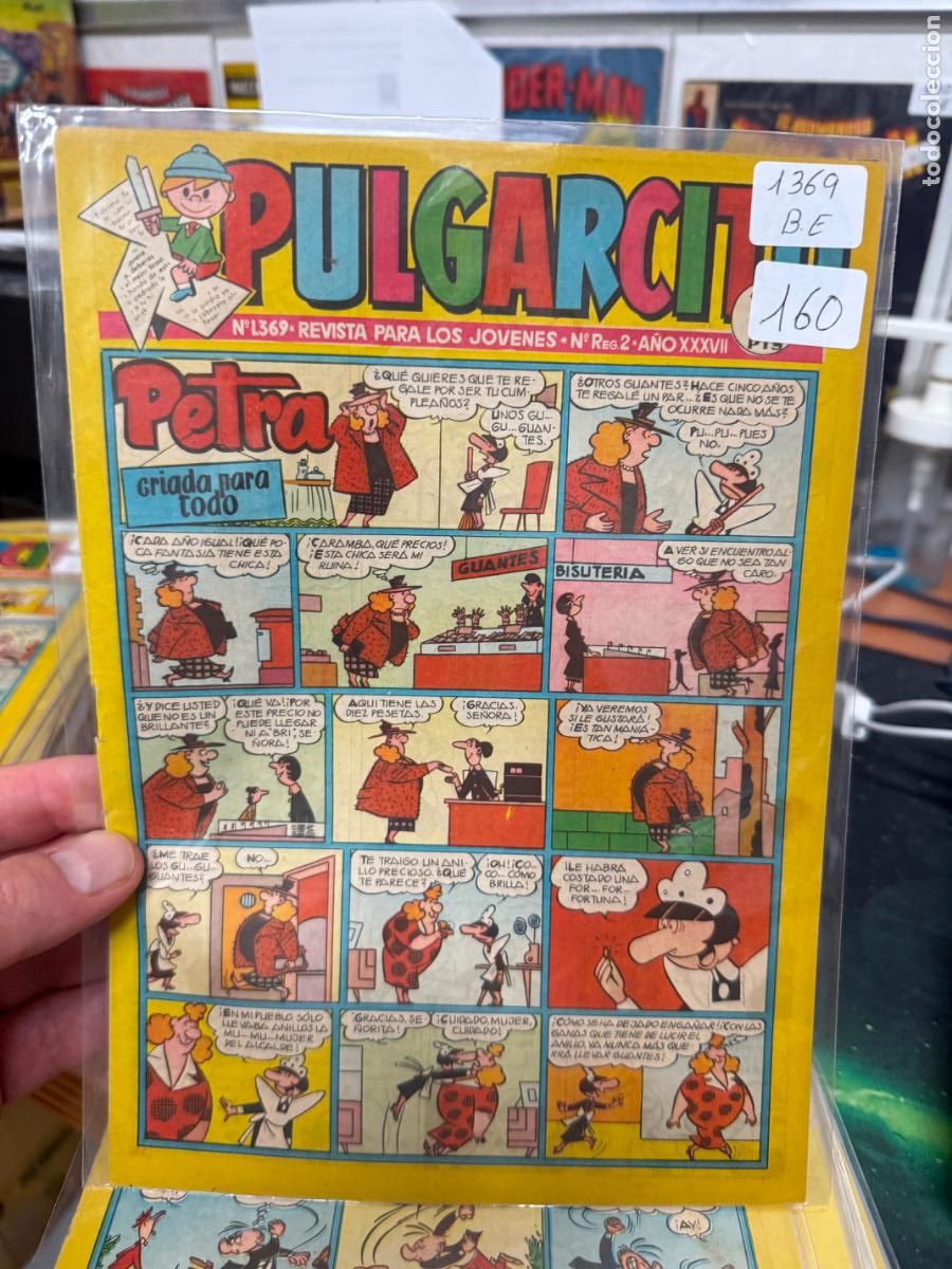 Livros de Banda Desenhada: PULGARCITO EDITORIAL BRUGUERA NUMERO 1369