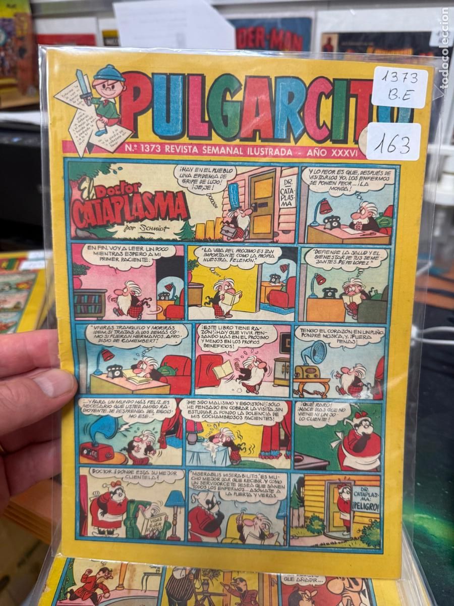 Tebeos: PULGARCITO EDITORIAL BRUGUERA NUMERO 1373