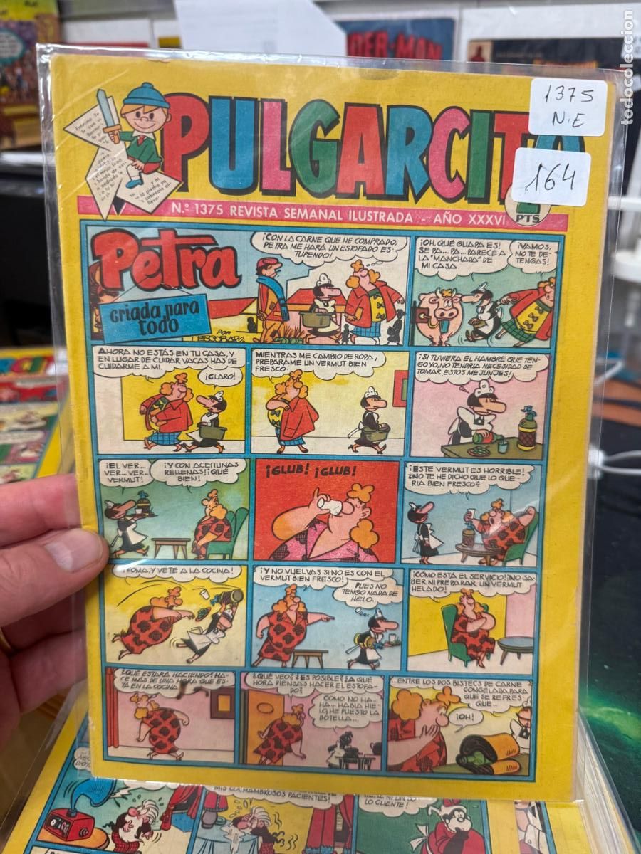 Tebeos: PULGARCITO EDITORIAL BRUGUERA NUMERO 1375