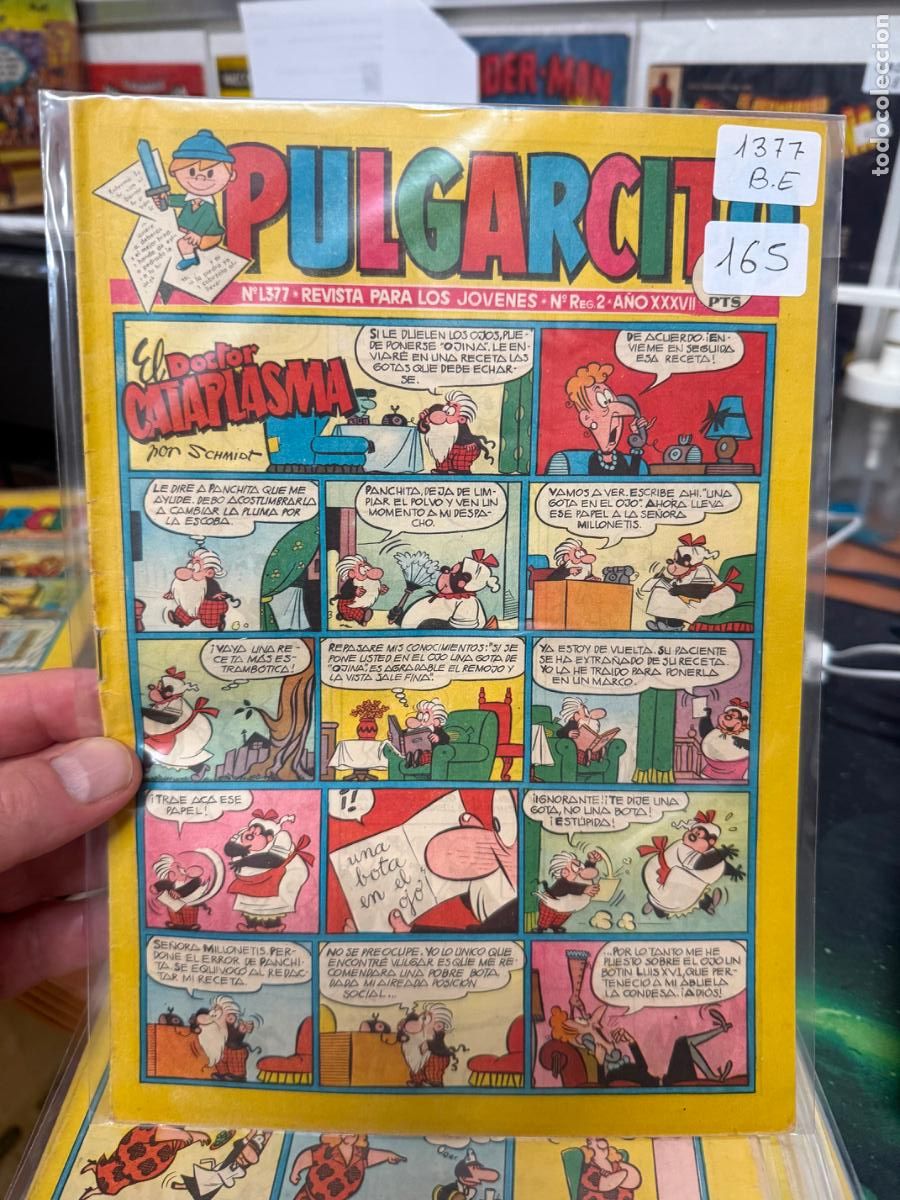 Tebeos: PULGARCITO EDITORIAL BRUGUERA NUMERO 1377