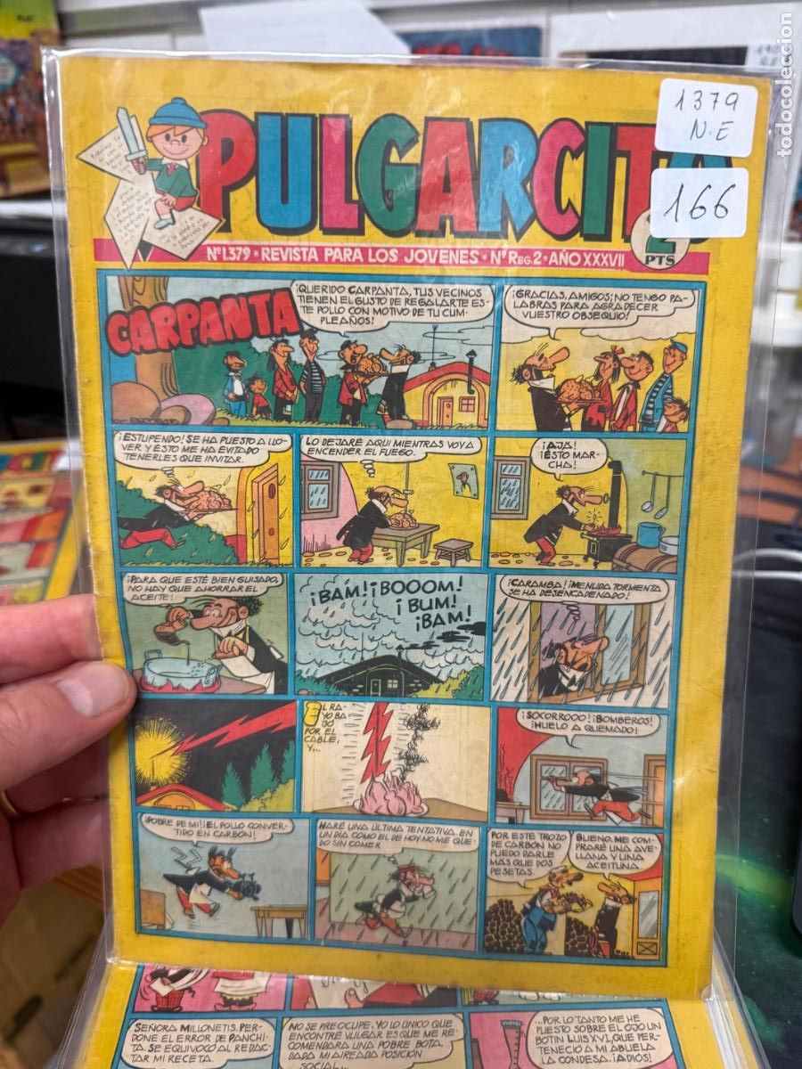 Tebeos: PULGARCITO EDITORIAL BRUGUERA NUMERO 1379