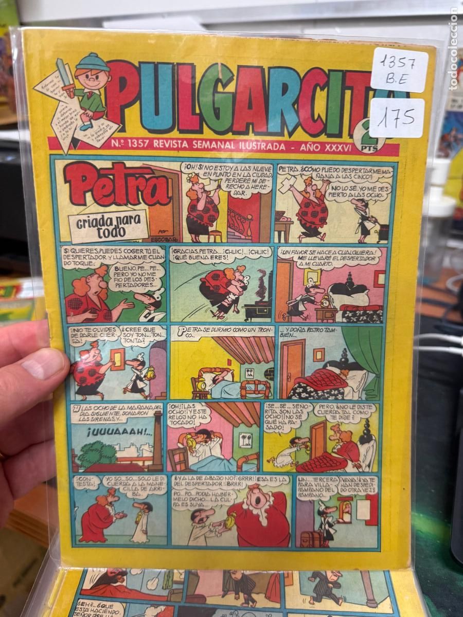 Tebeos: PULGARCITO EDITORIAL BRUGUERA NUMERO 1357
